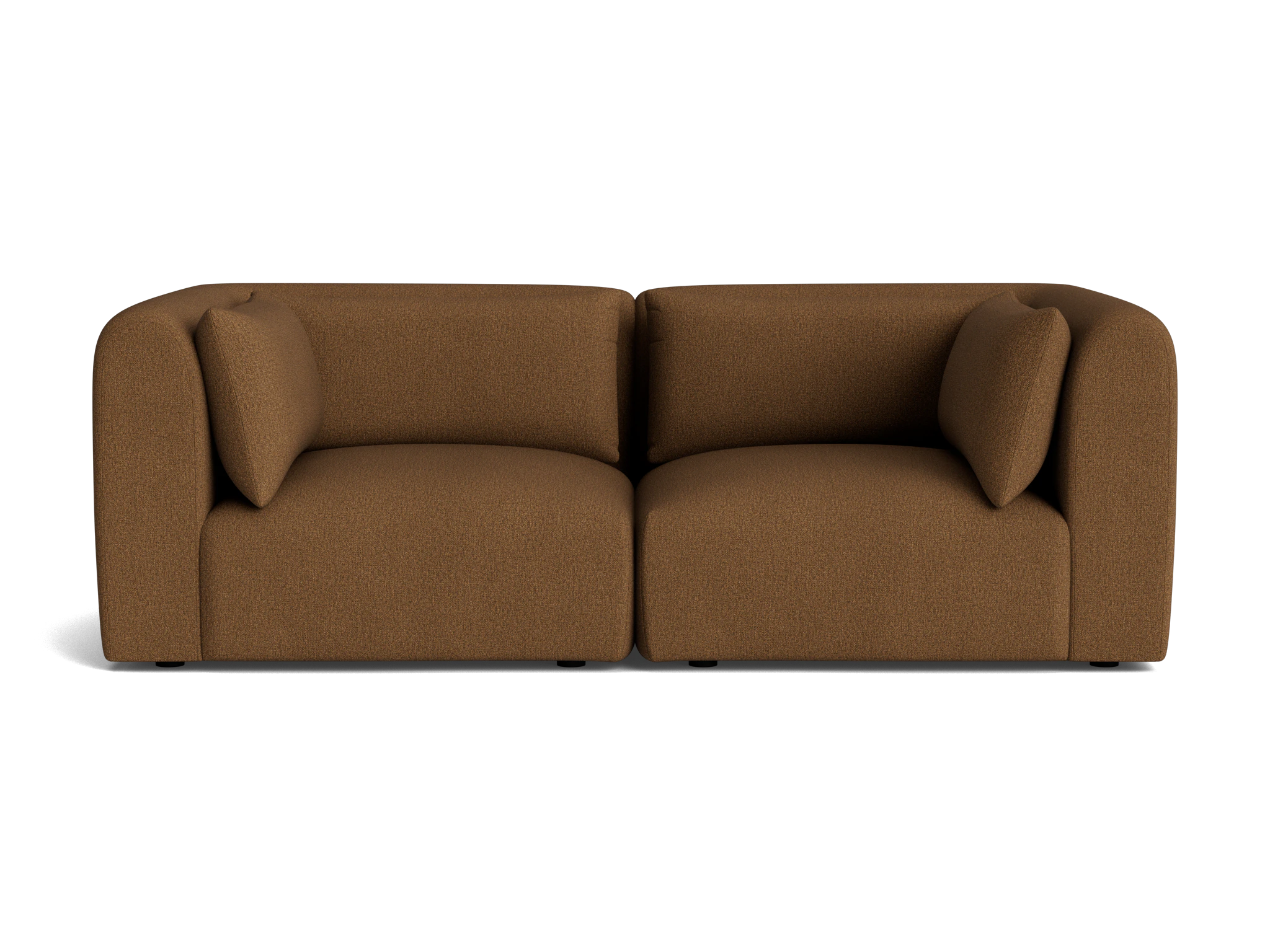 carin modular loveseat faithful mocha