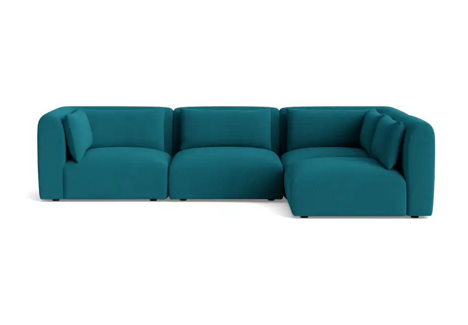 carin modular sectional key largo zenith teal