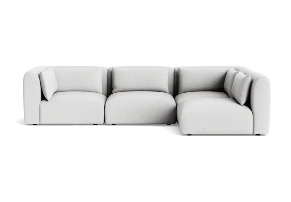 carin modular sectional sunbrella premier fog