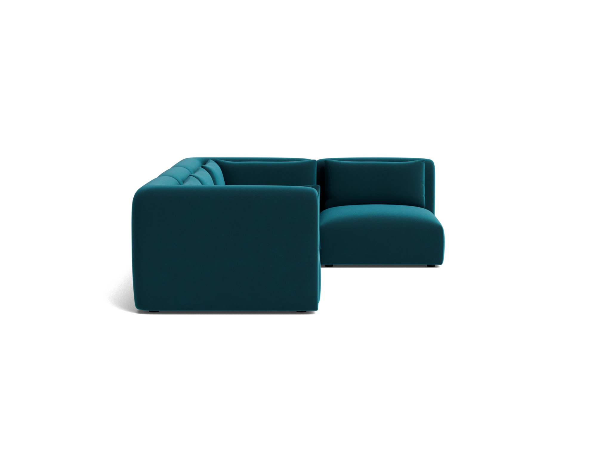 carin modular sectional royale peacock