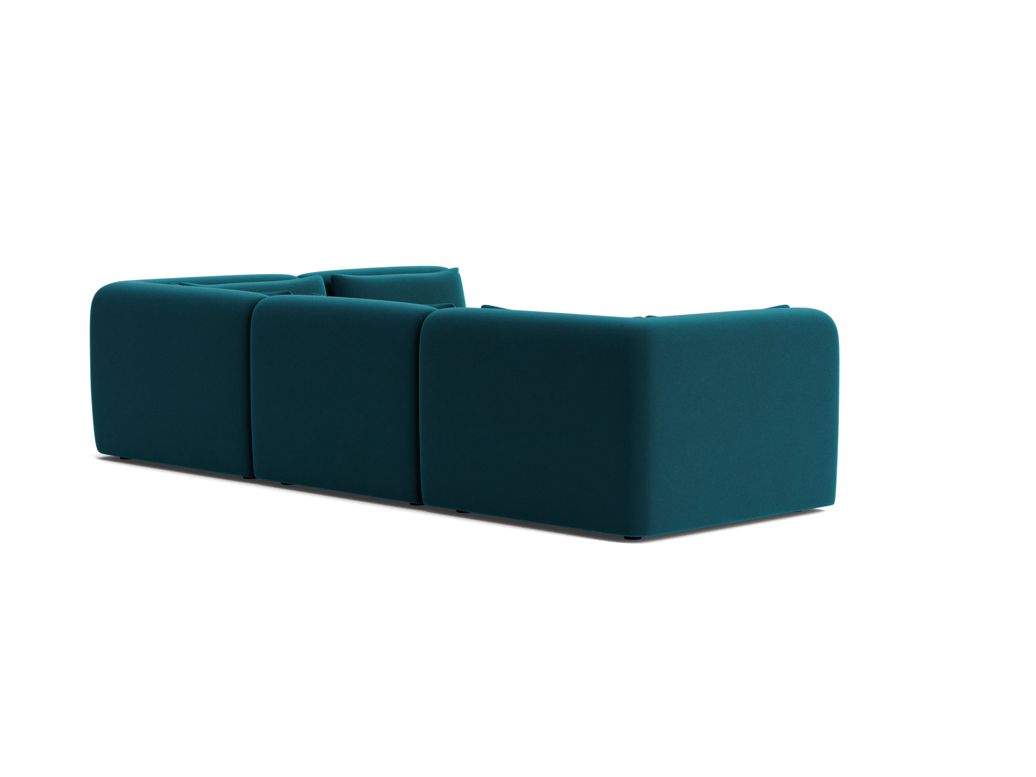 carin modular sectional royale peacock