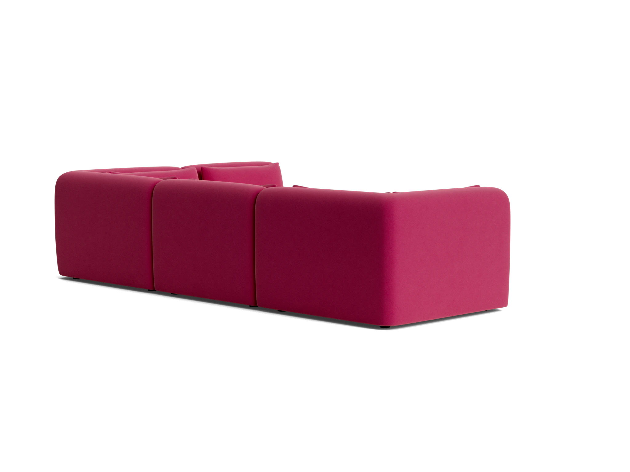 carin modular sectional royale berry