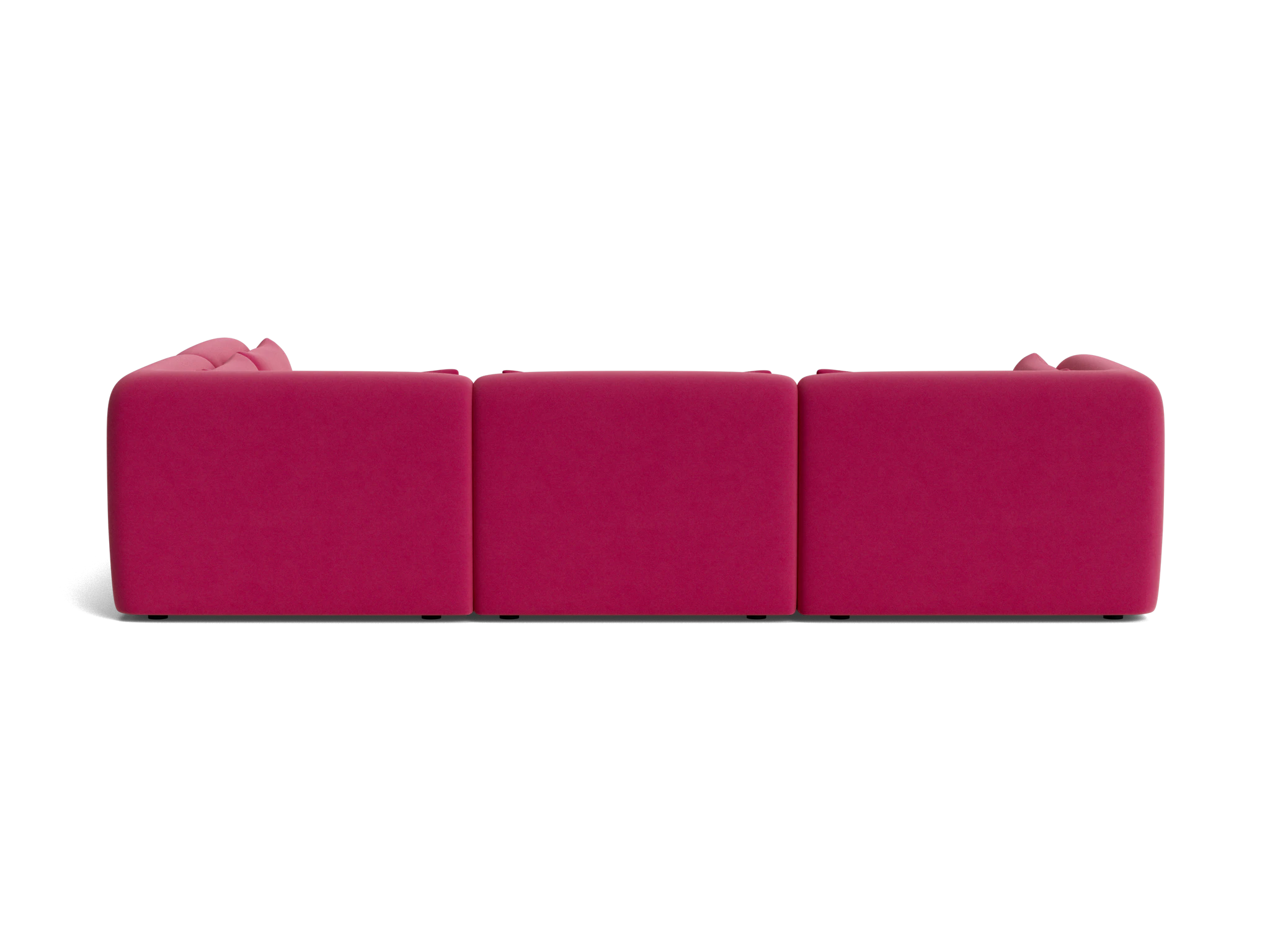 carin modular sectional royale berry