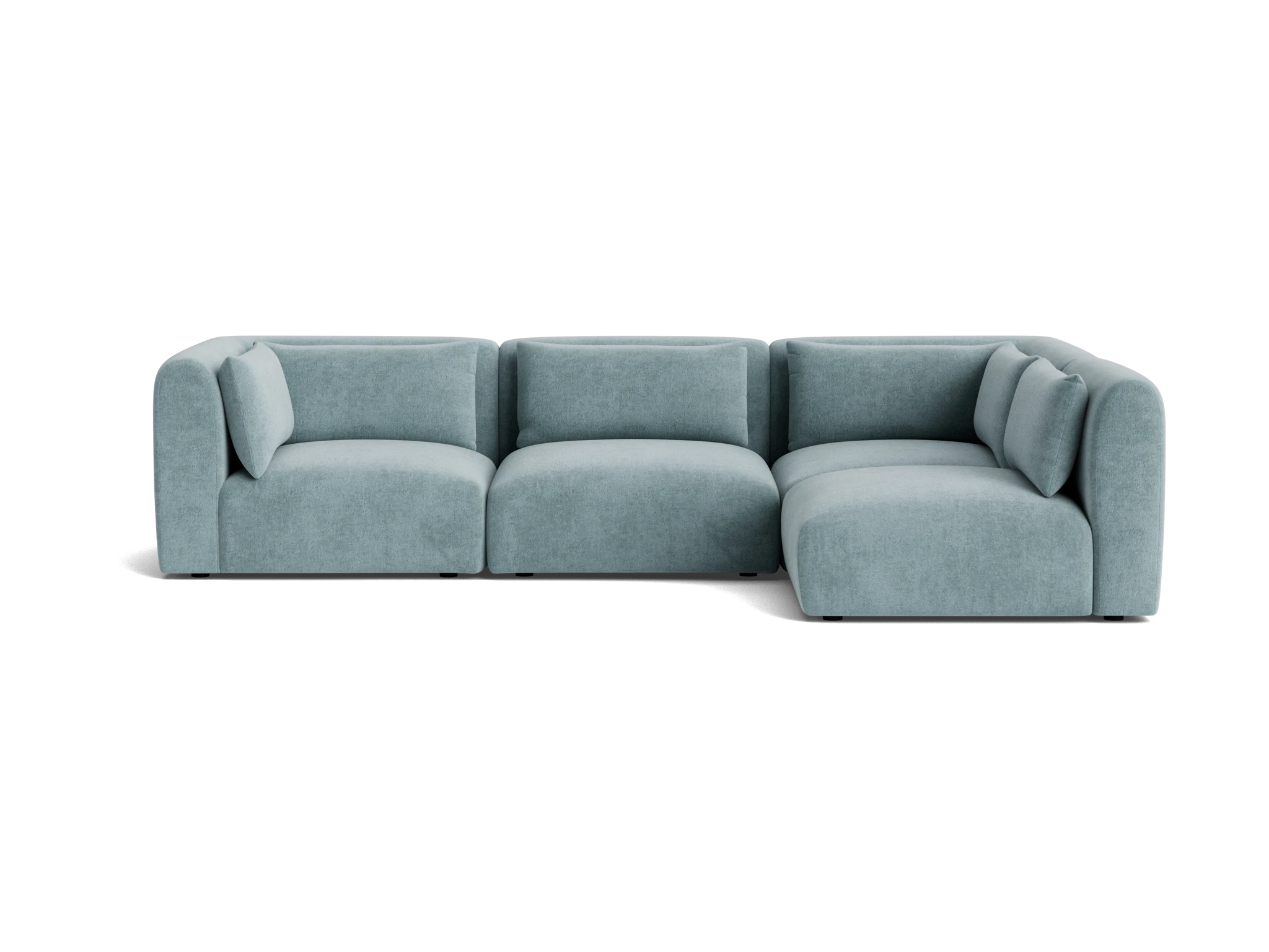 carin modular sectional plush mist
