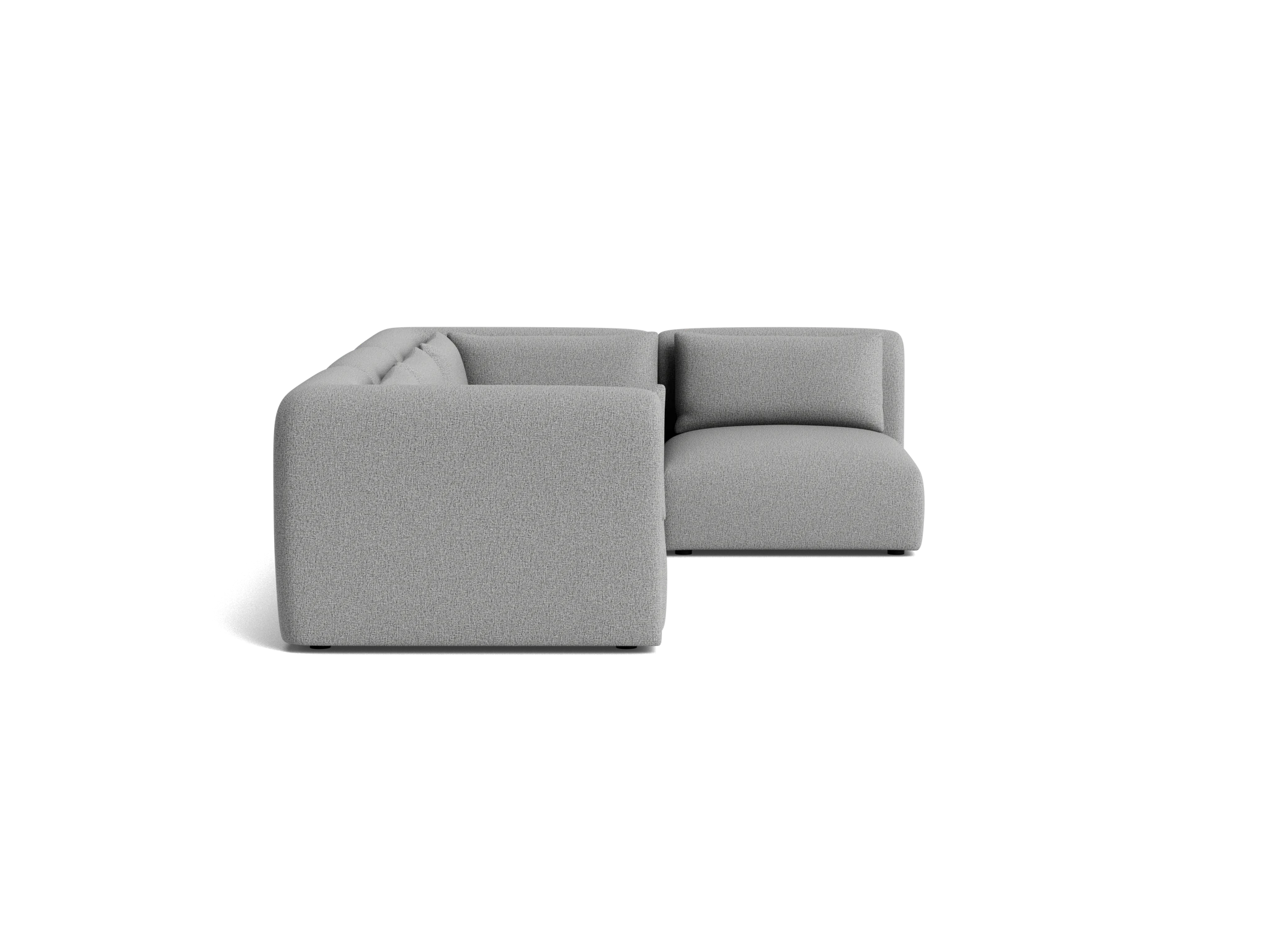 carin modular sectional taylor felt gray