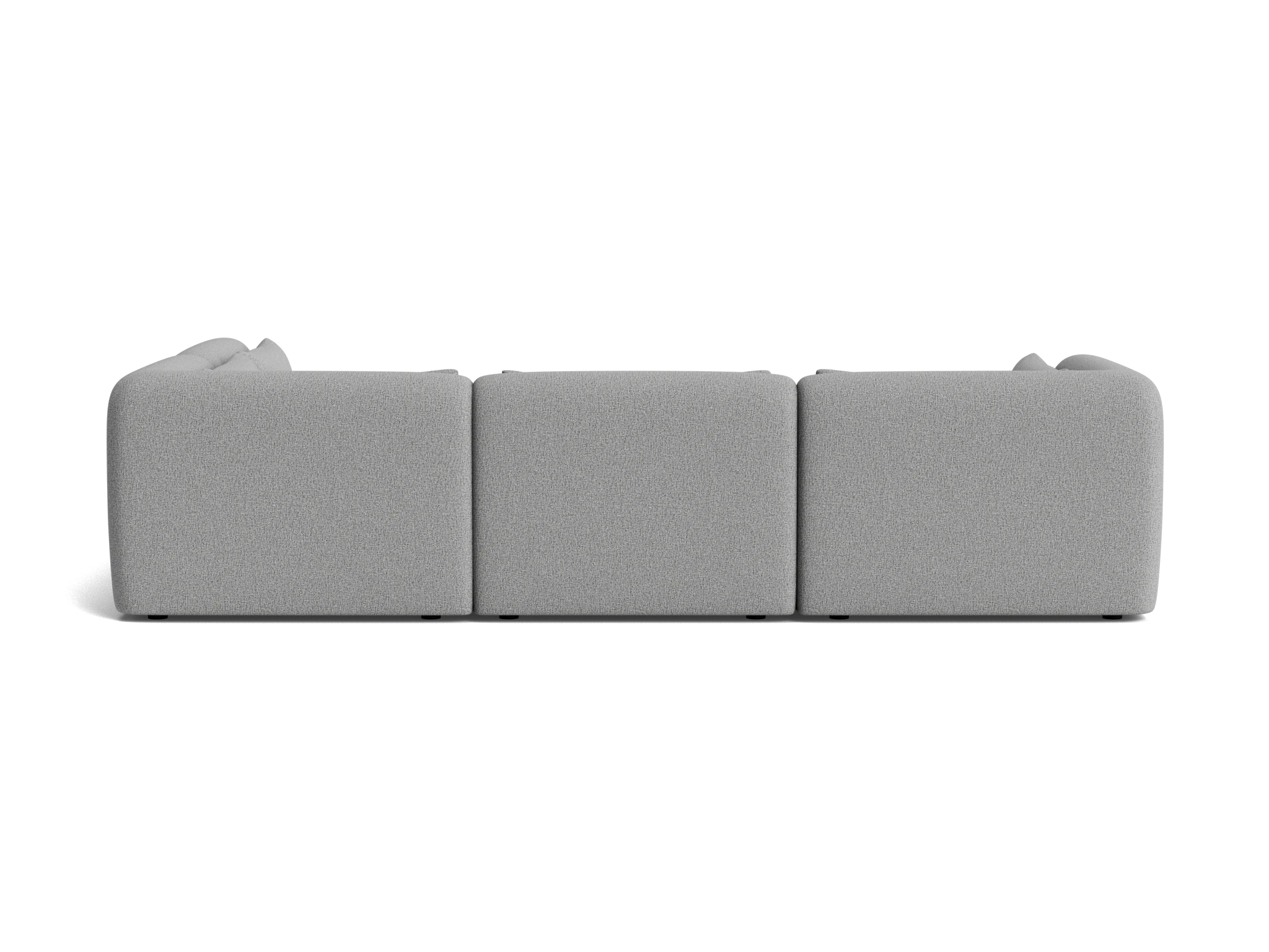 carin modular sectional taylor felt gray