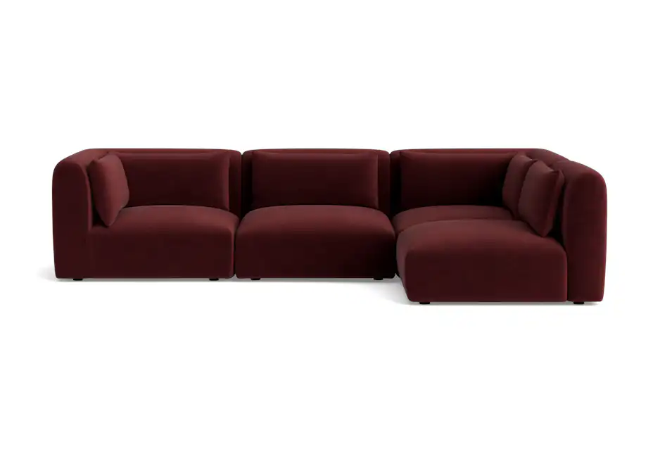 carin modular sectional banks currant