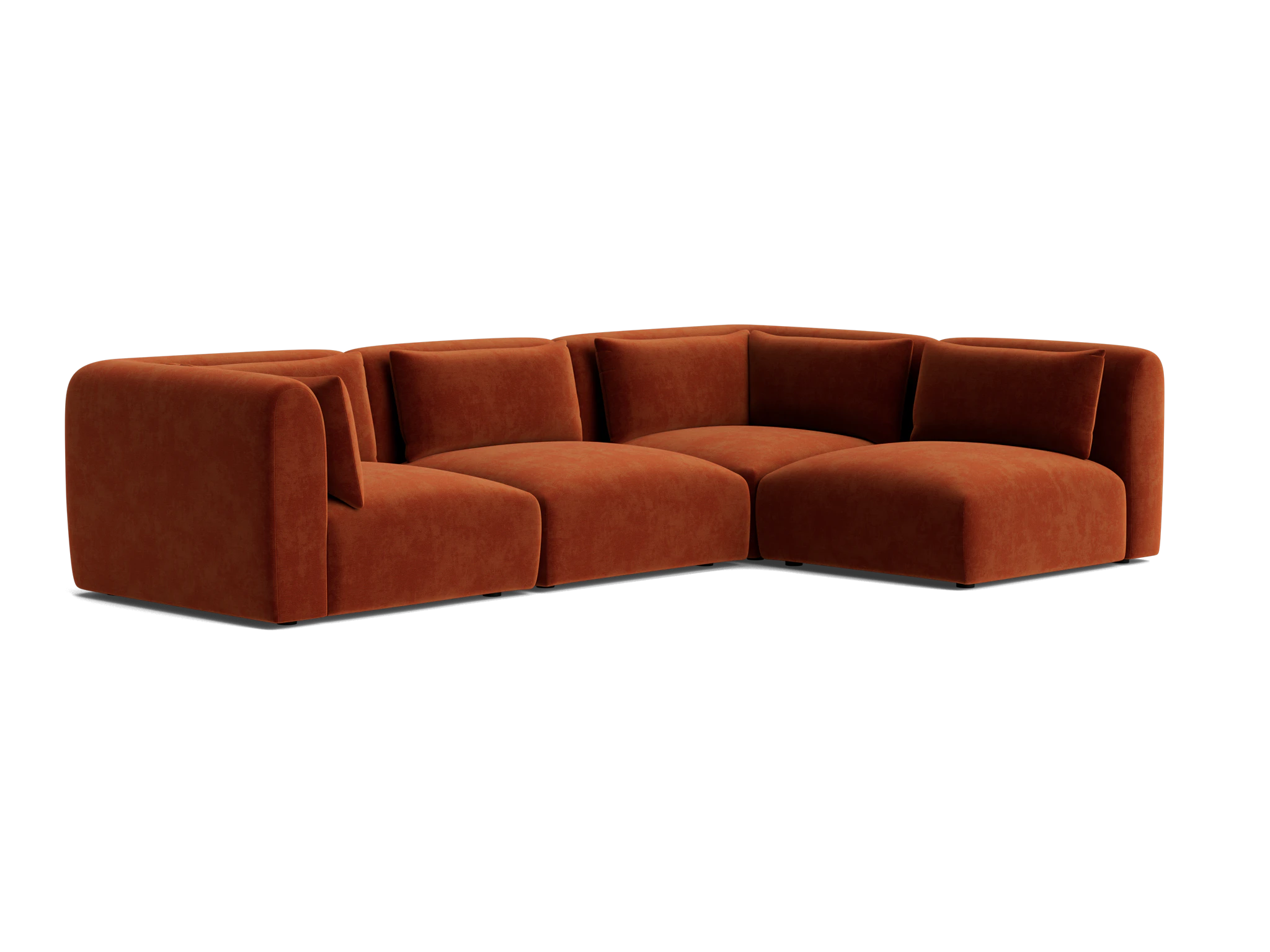 carin modular sectional harper cinnamon