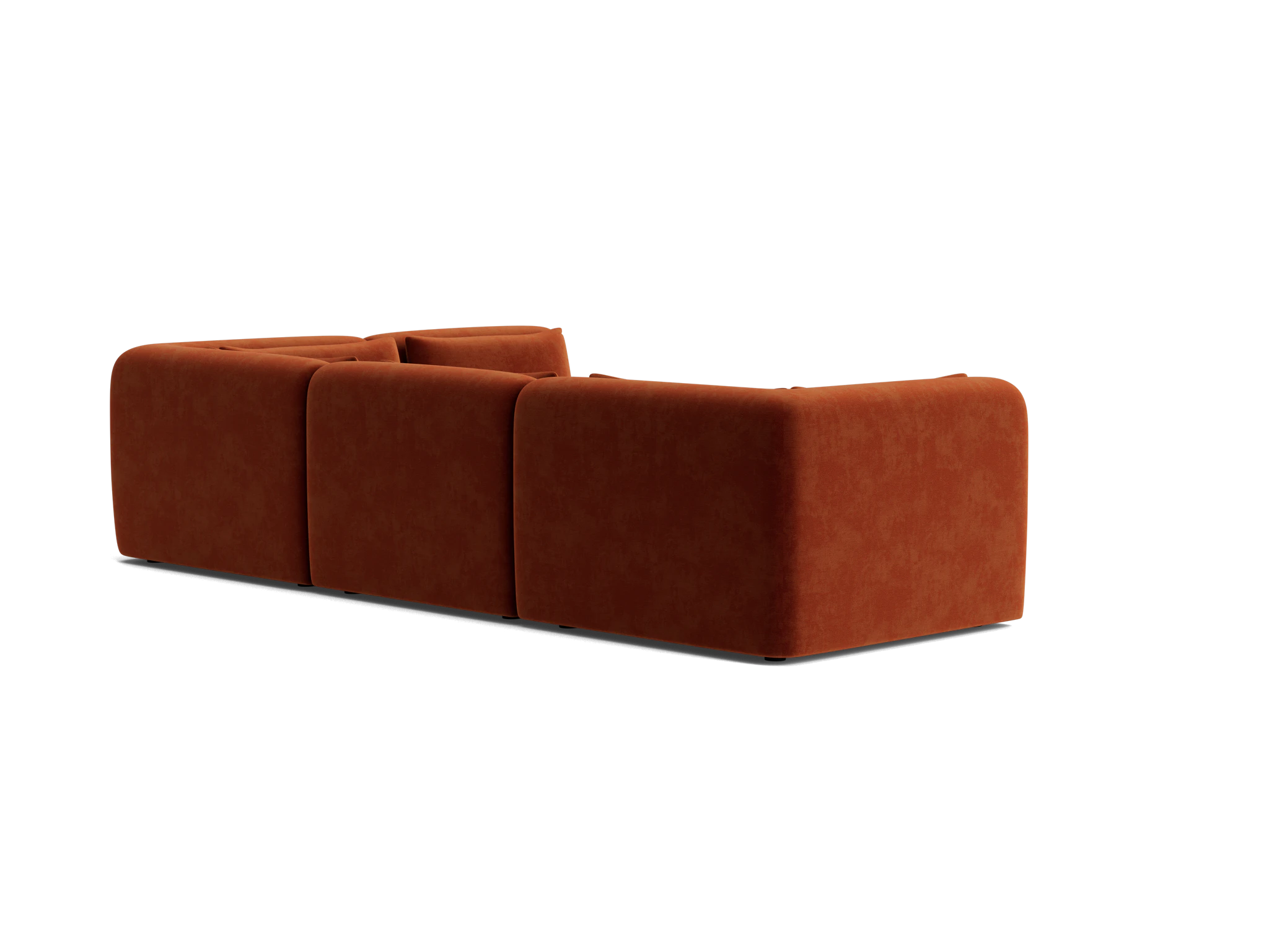 carin modular sectional harper cinnamon