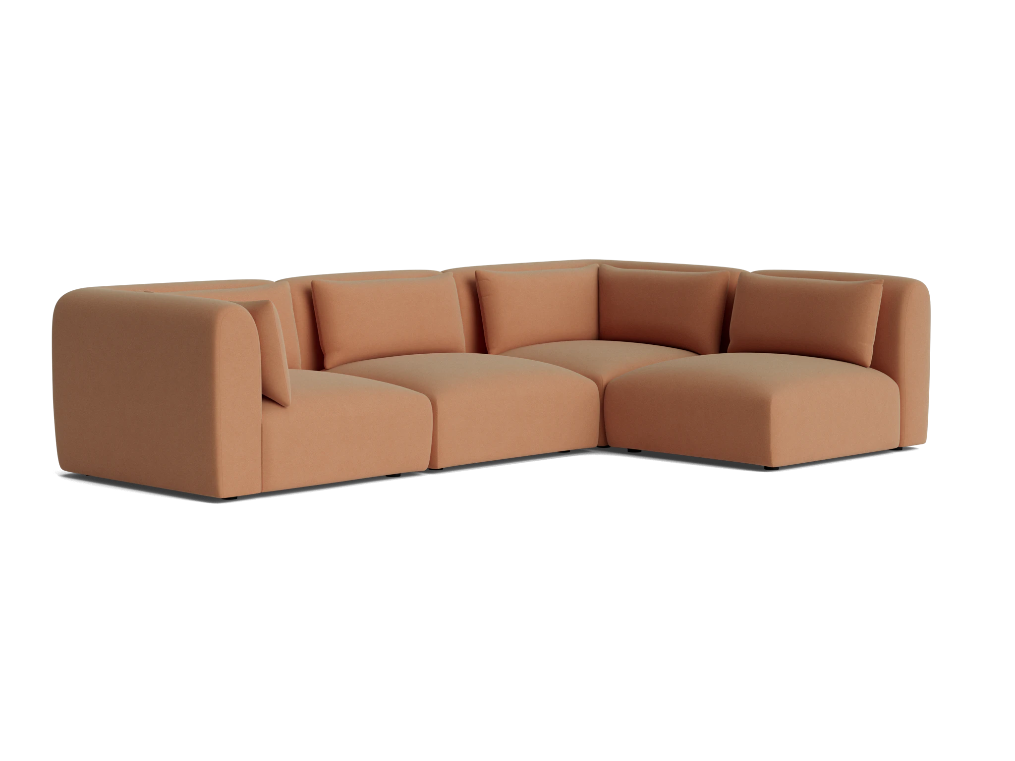 carin modular sectional royale pantone mocha mousse