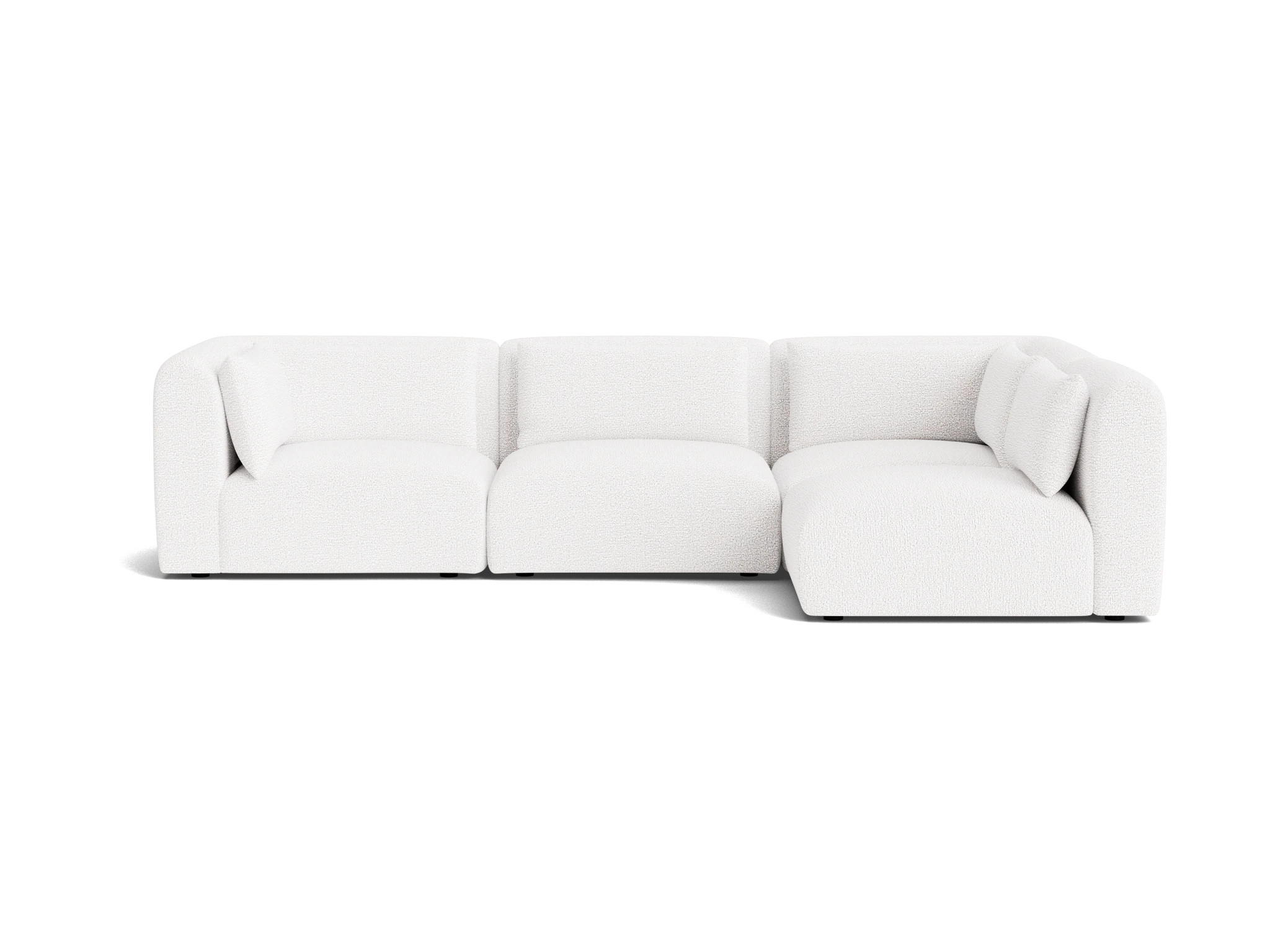 carin modular sectional karina pantone cloud dancer