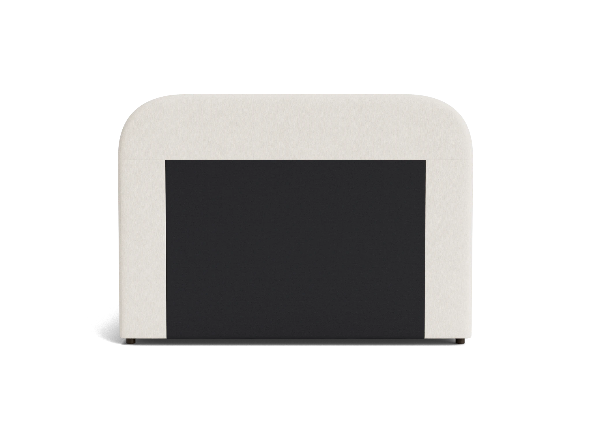 cara bed sunbrella loft white