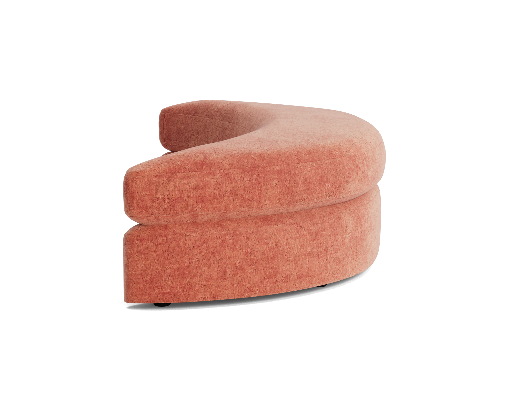amelia grand ottoman plush terra rose