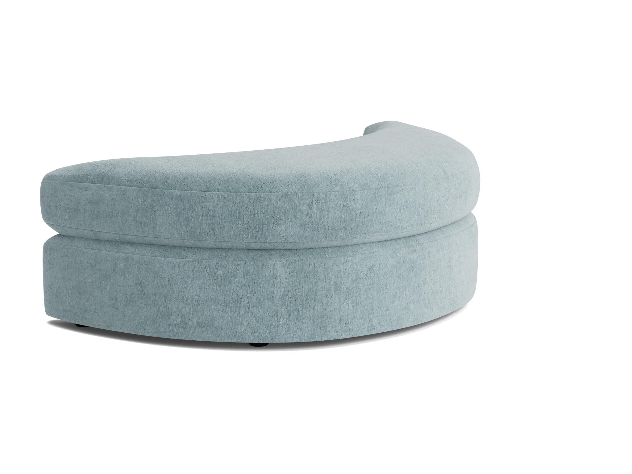 amelia grand ottoman plush mist