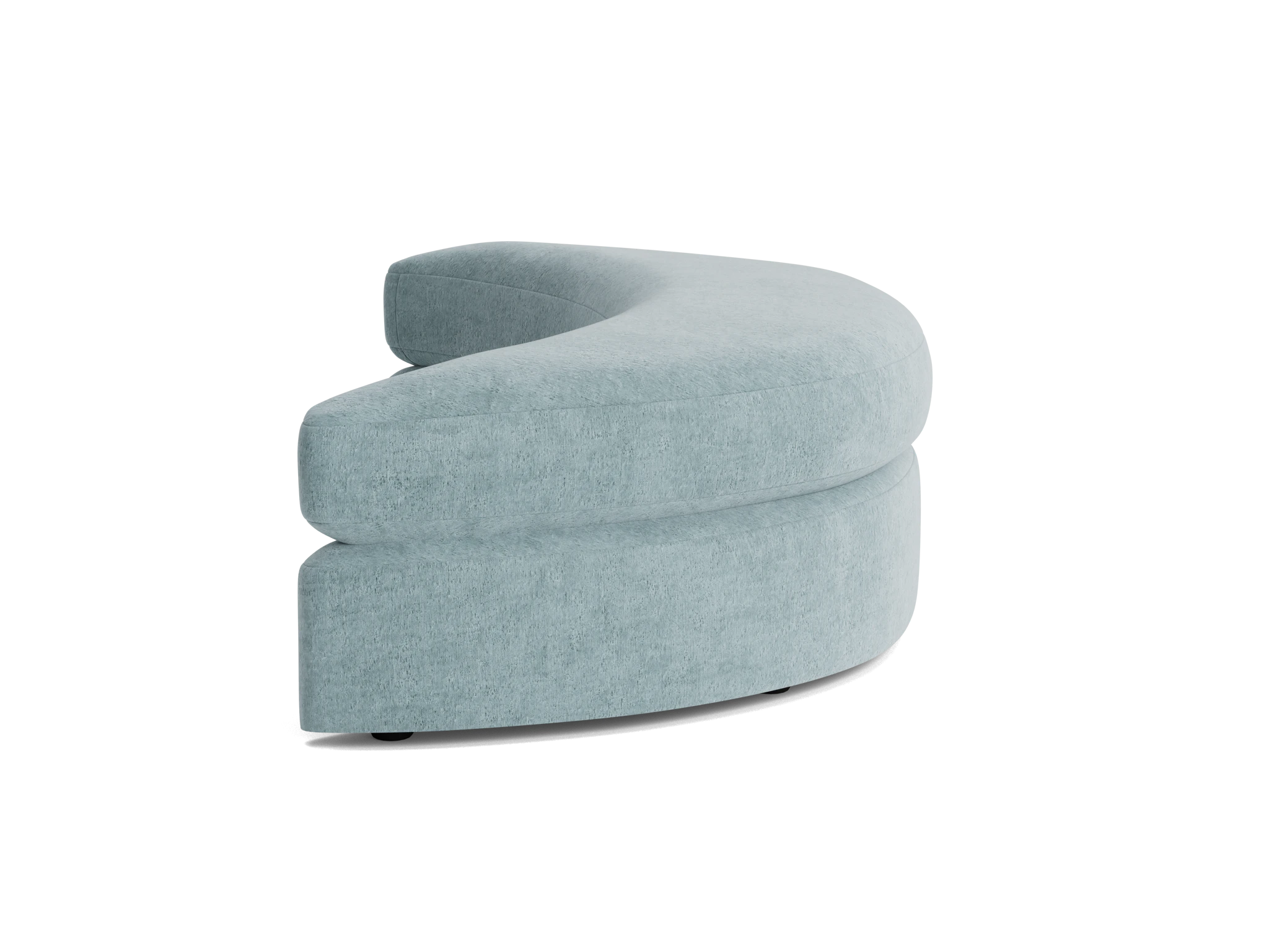 amelia grand ottoman plush mist