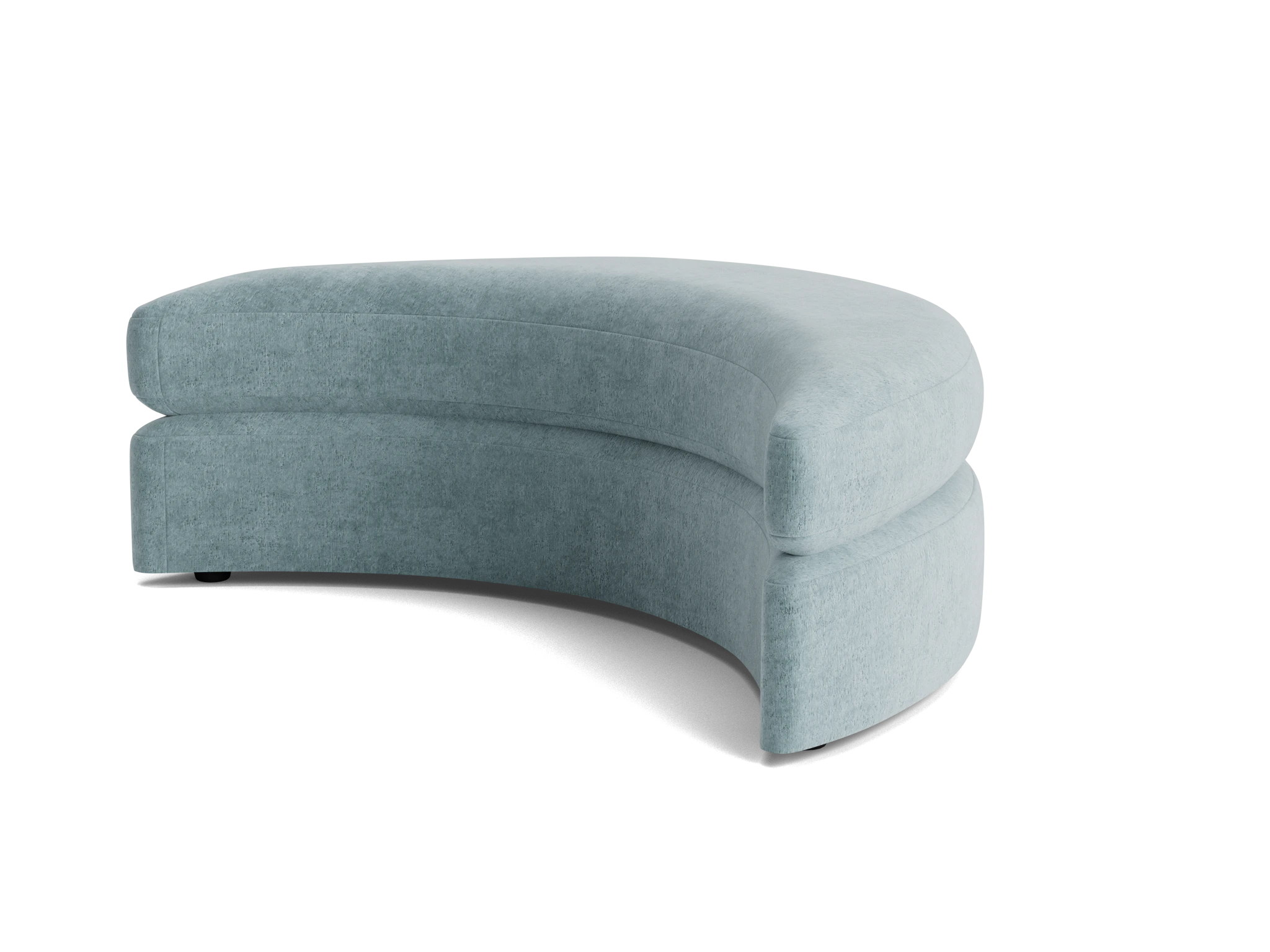 amelia grand ottoman plush mist