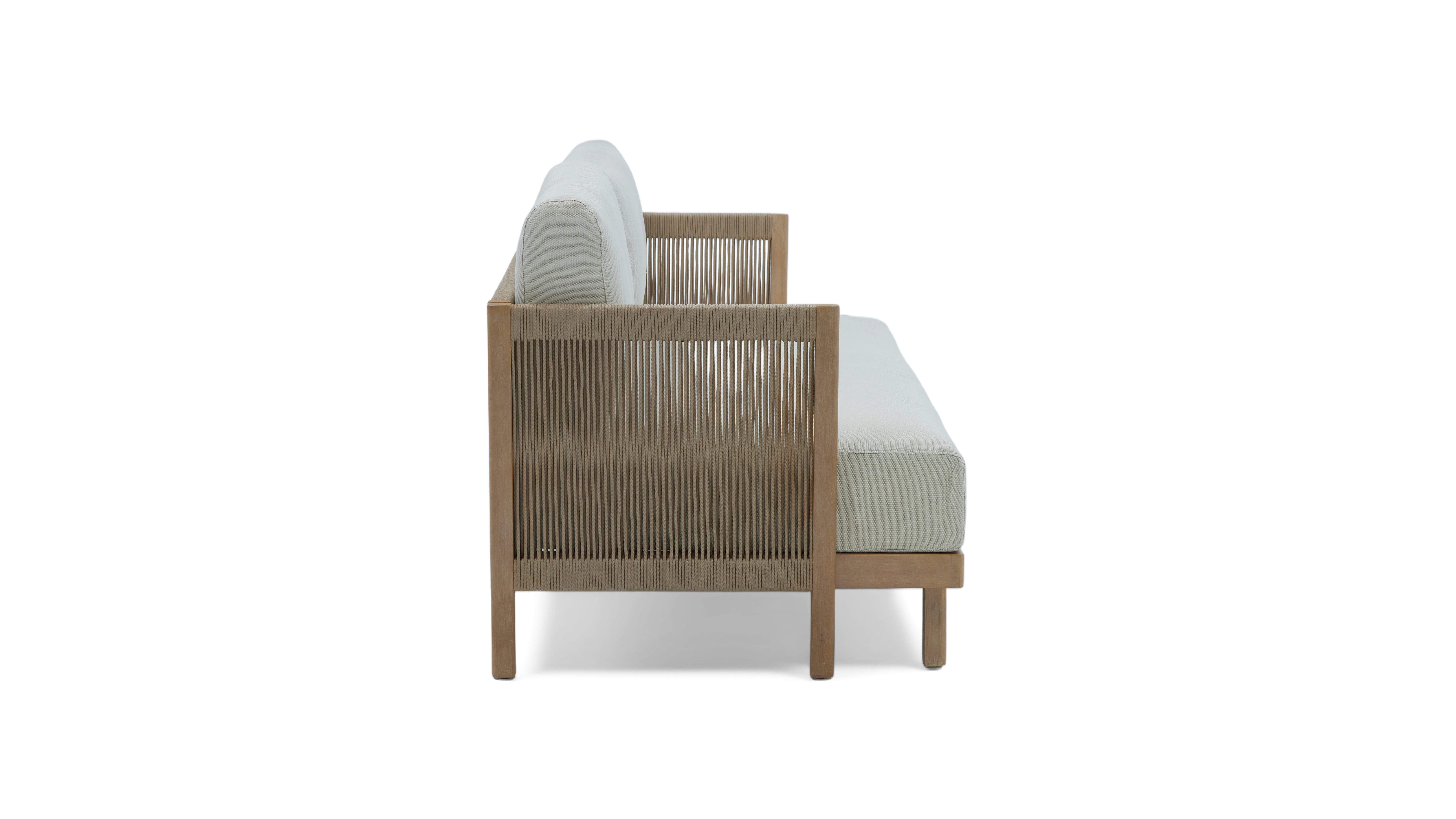 crm cruz outdoor double sofa cream
