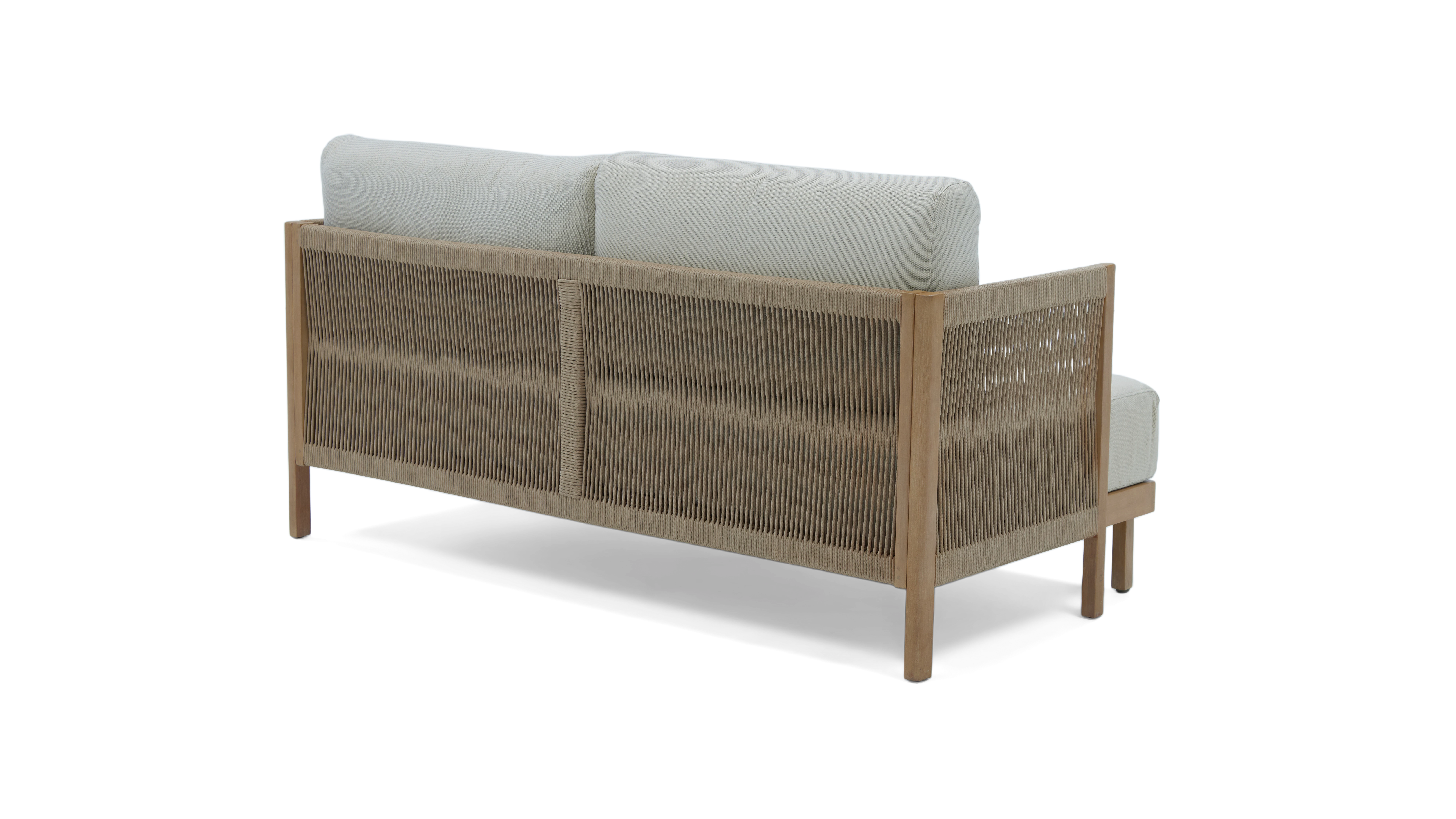 crm cruz outdoor double sofa cream