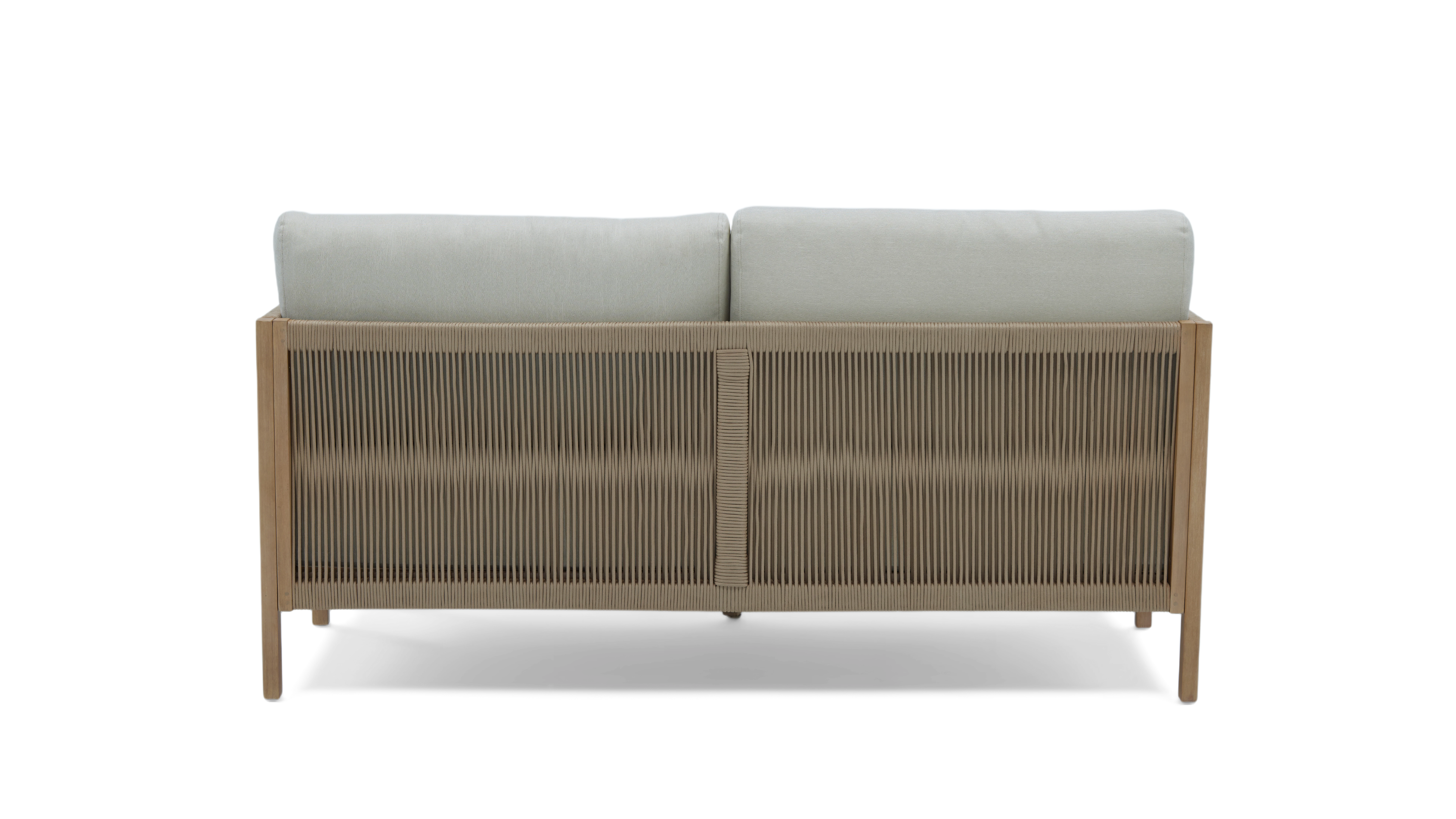 crm cruz outdoor double sofa cream