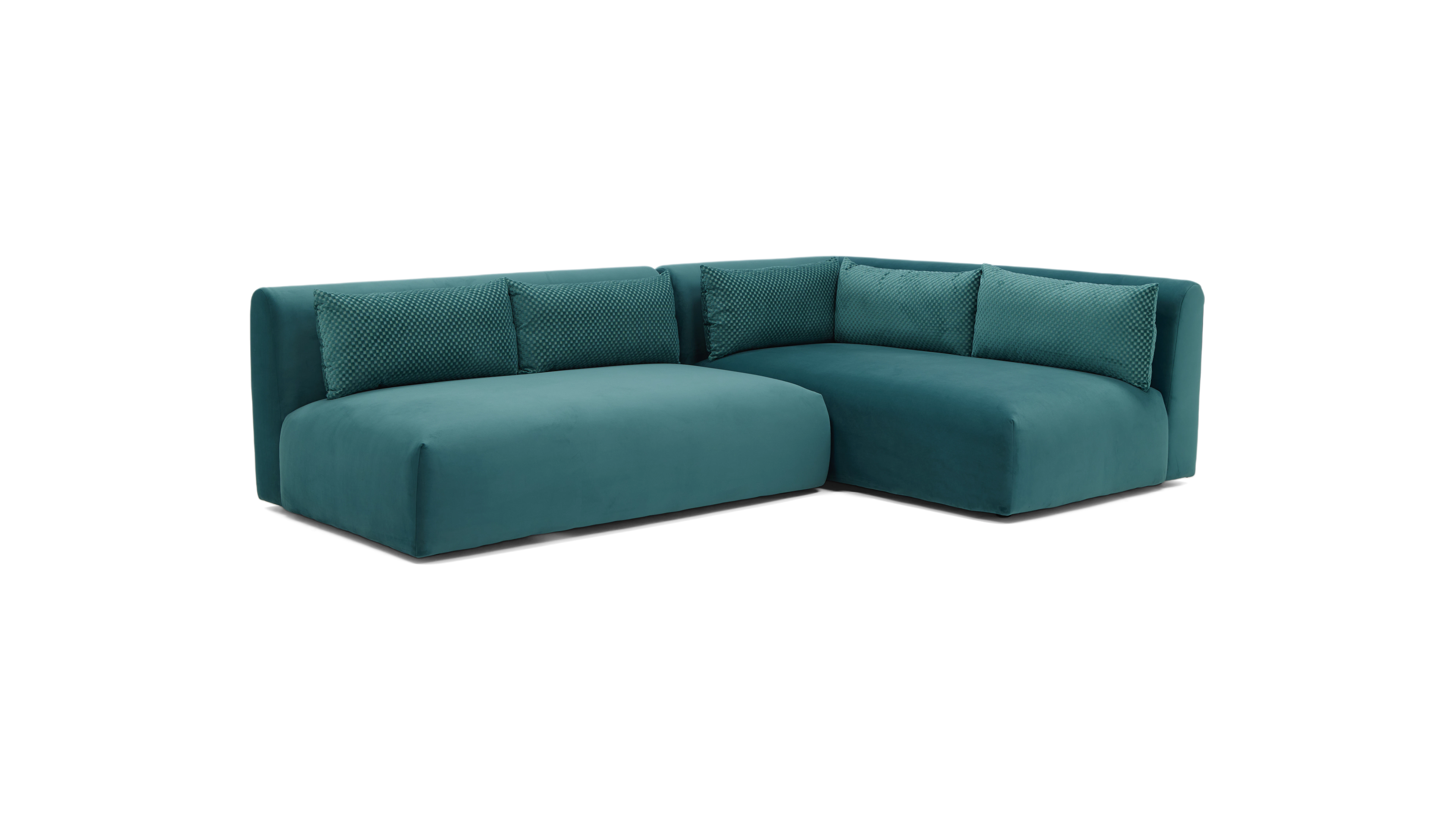 carin mixed material sectional pantone tapestry