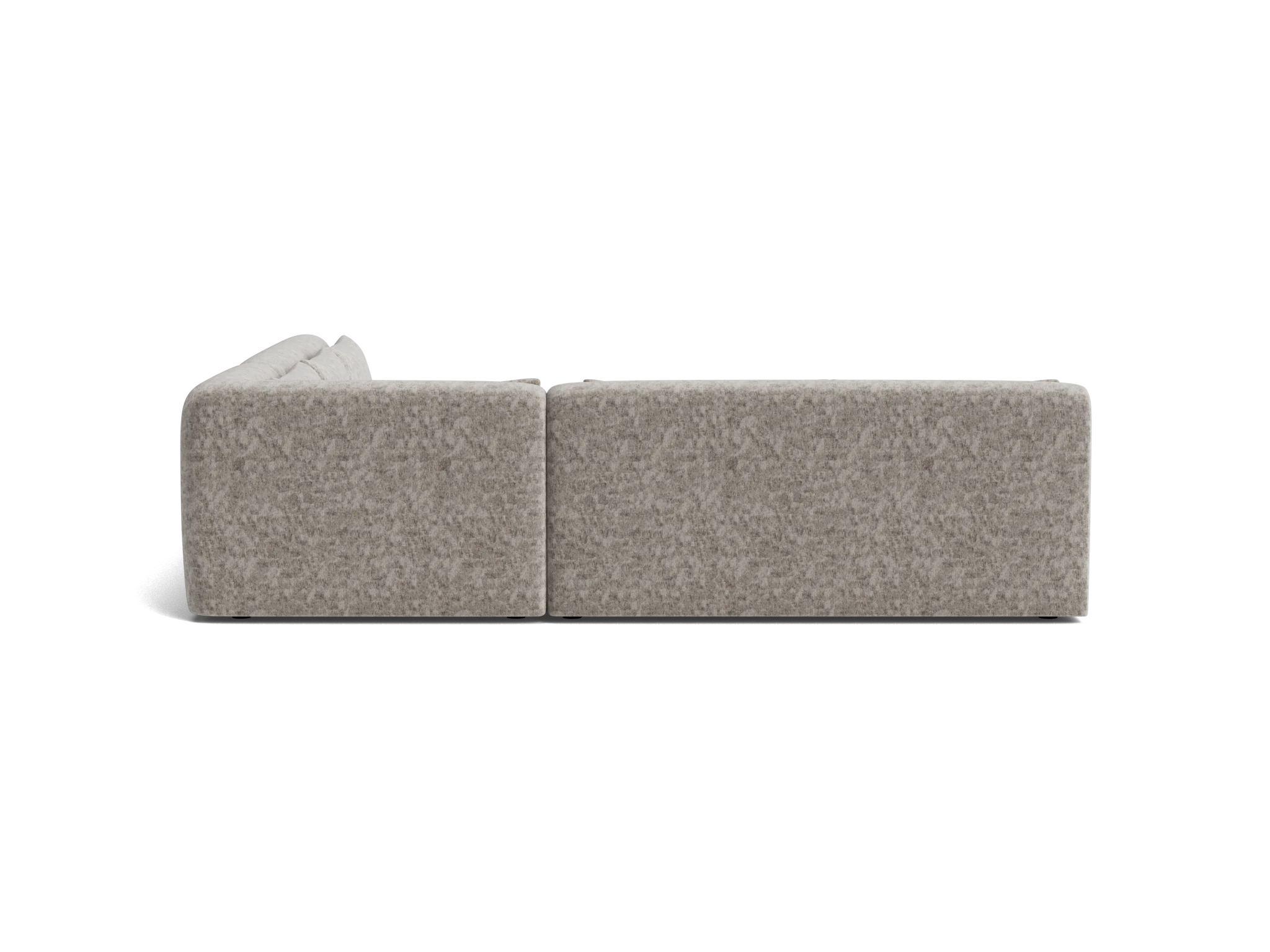 carin modular armless corner sectional prime stone