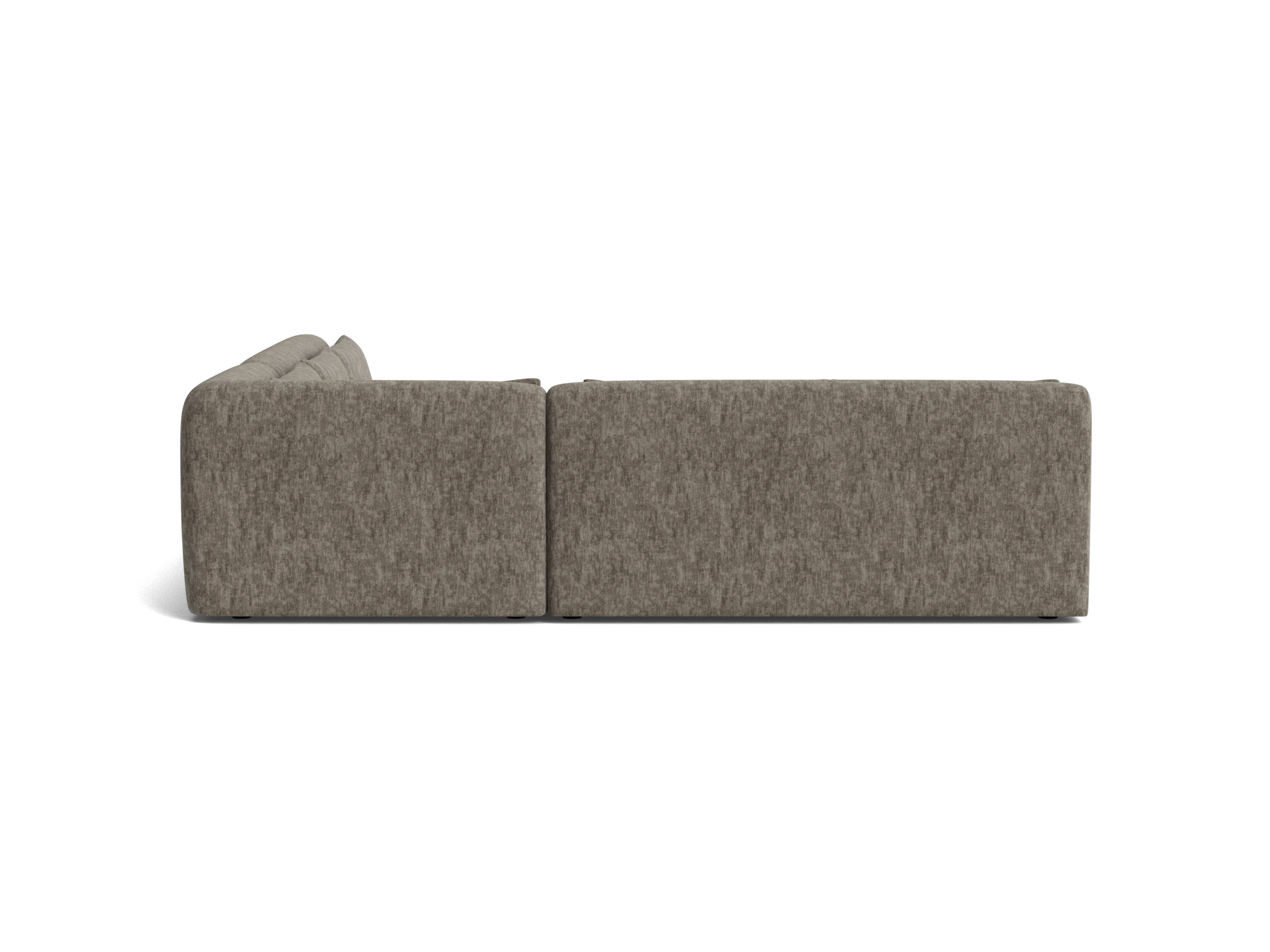 carin modular armless corner sectional crave mocha latte