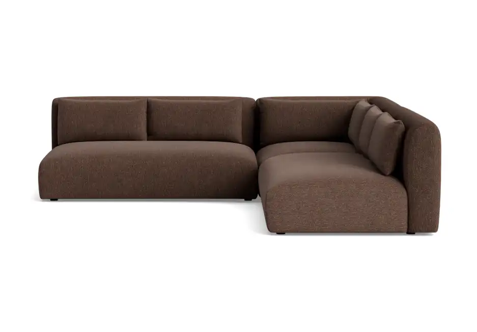 carin modular armless corner sectional resource truffle