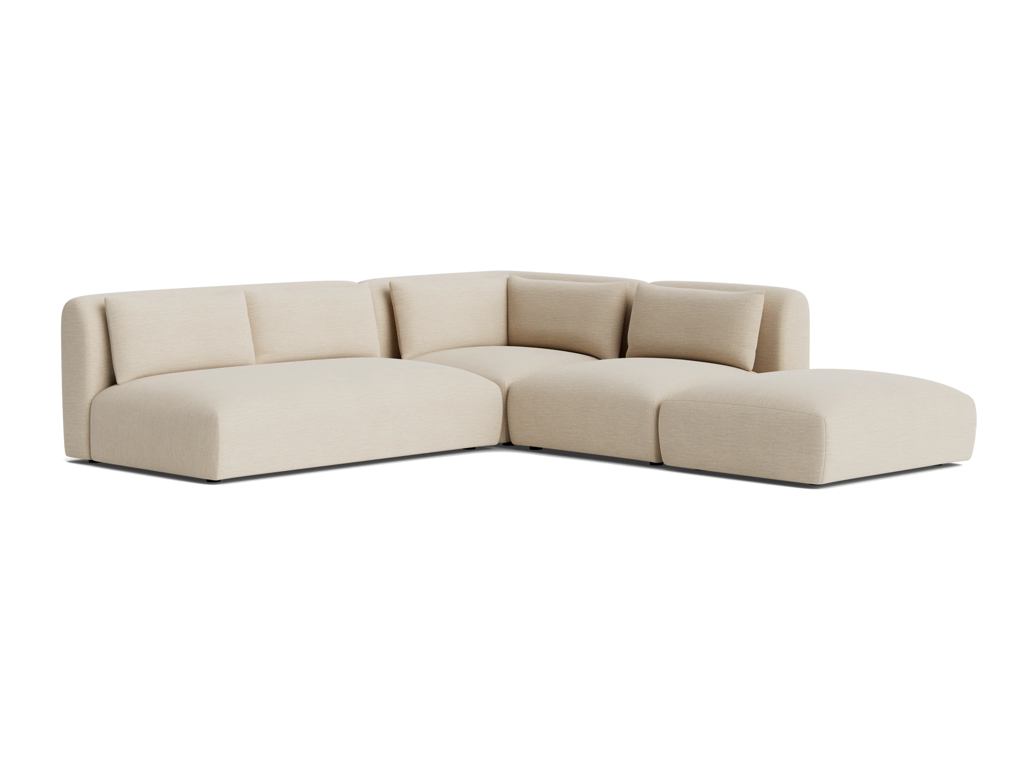 carin modular armless sectional lucky divine