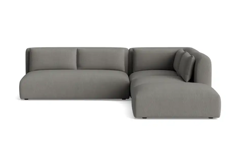 carin modular armless sectional bentley pewter