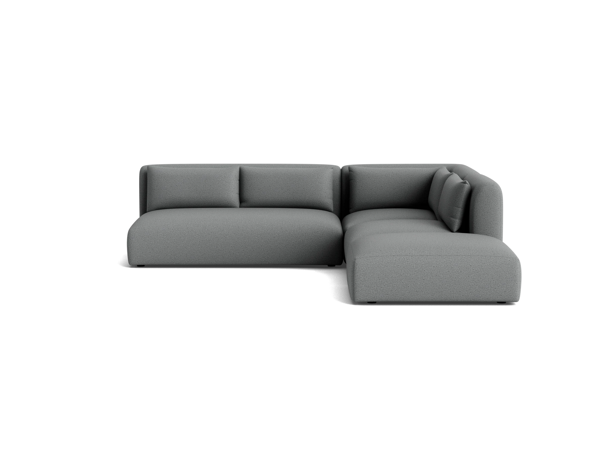 Carin Modular Armless L-Sectional
