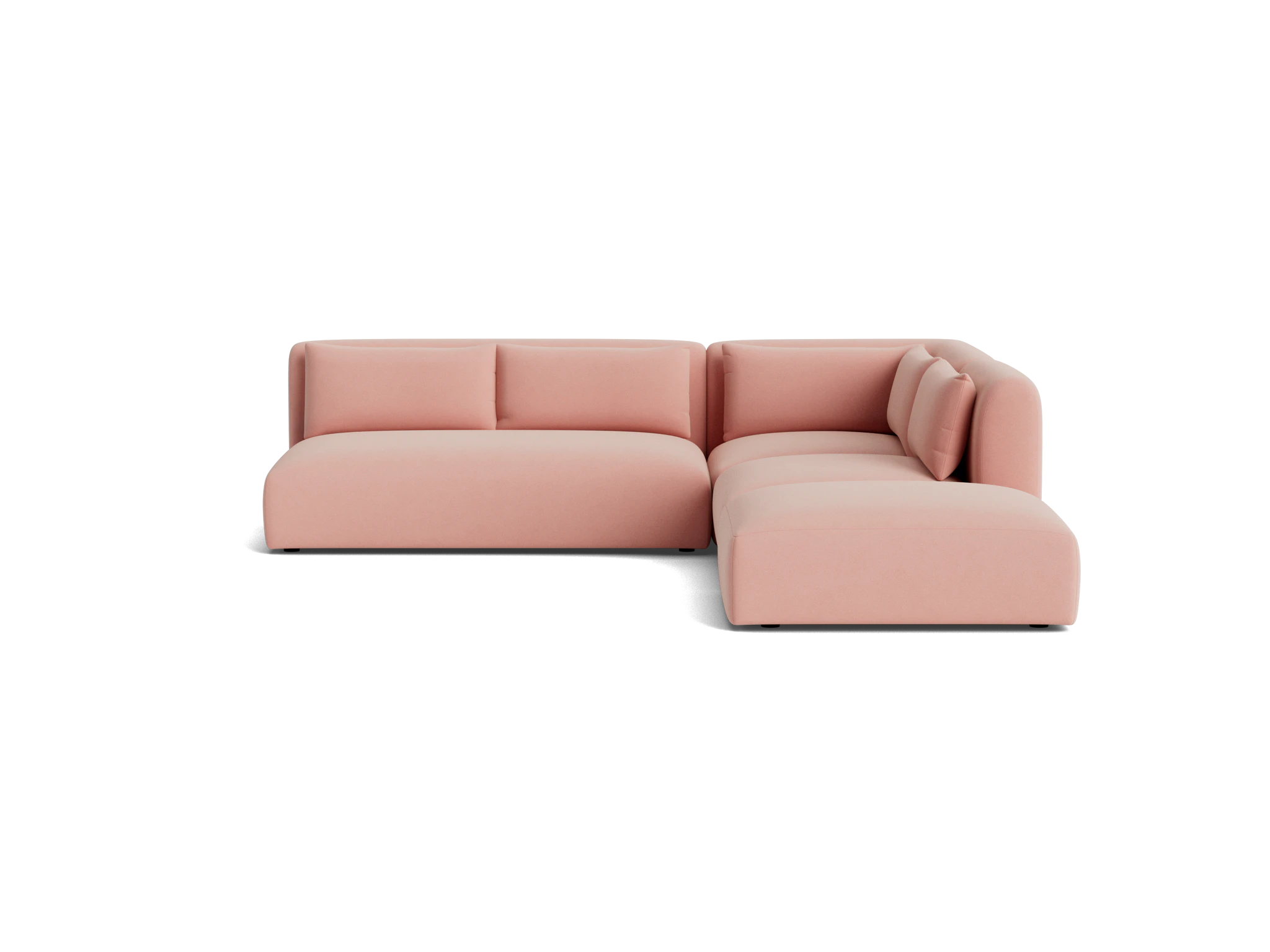 Carin Modular Armless L-Sectional