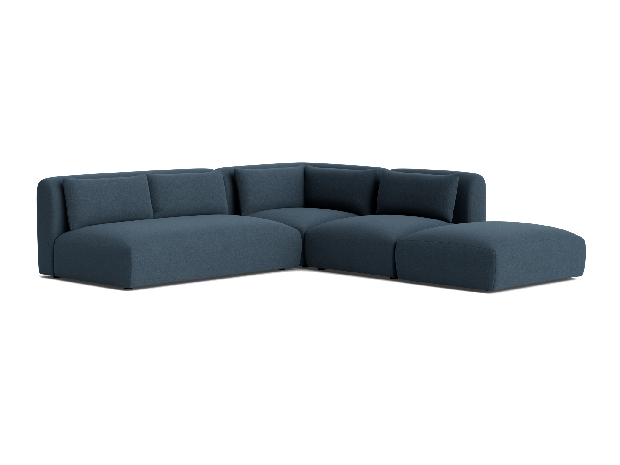 carin modular armless sectional faithful indigo