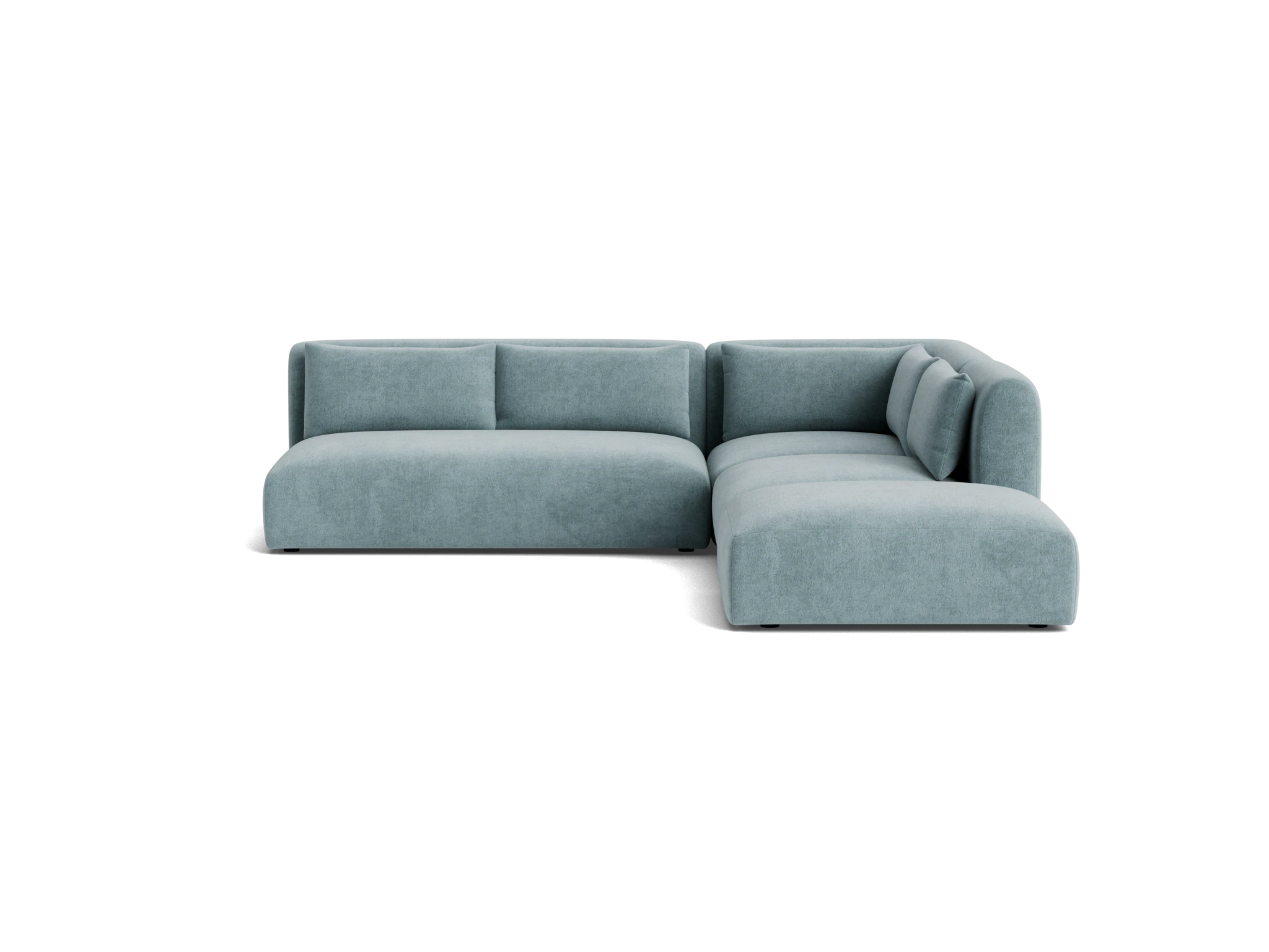 Carin Modular Armless L-Sectional
