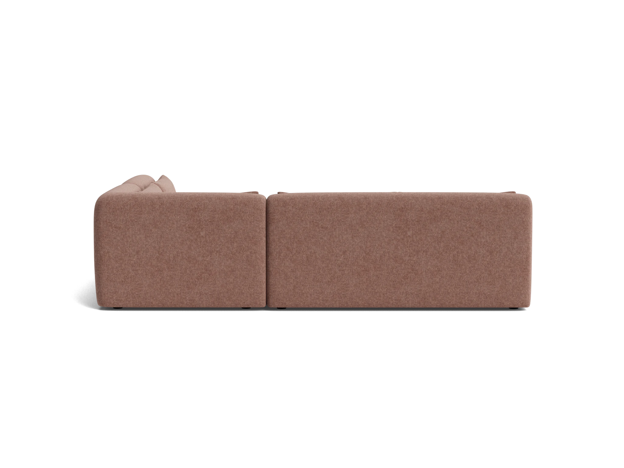 carin modular armless sectional kenley mauve