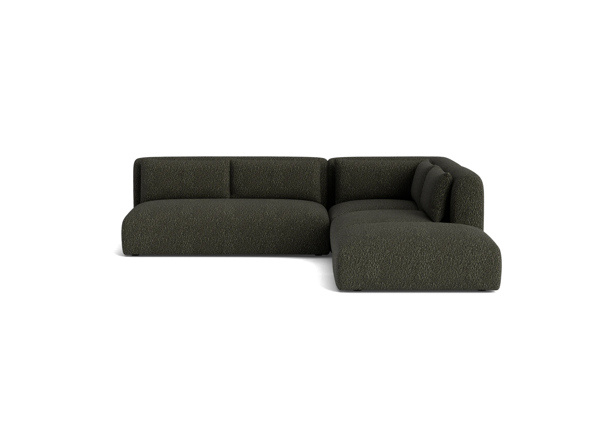 carin modular armless sectional bubbly cucumber