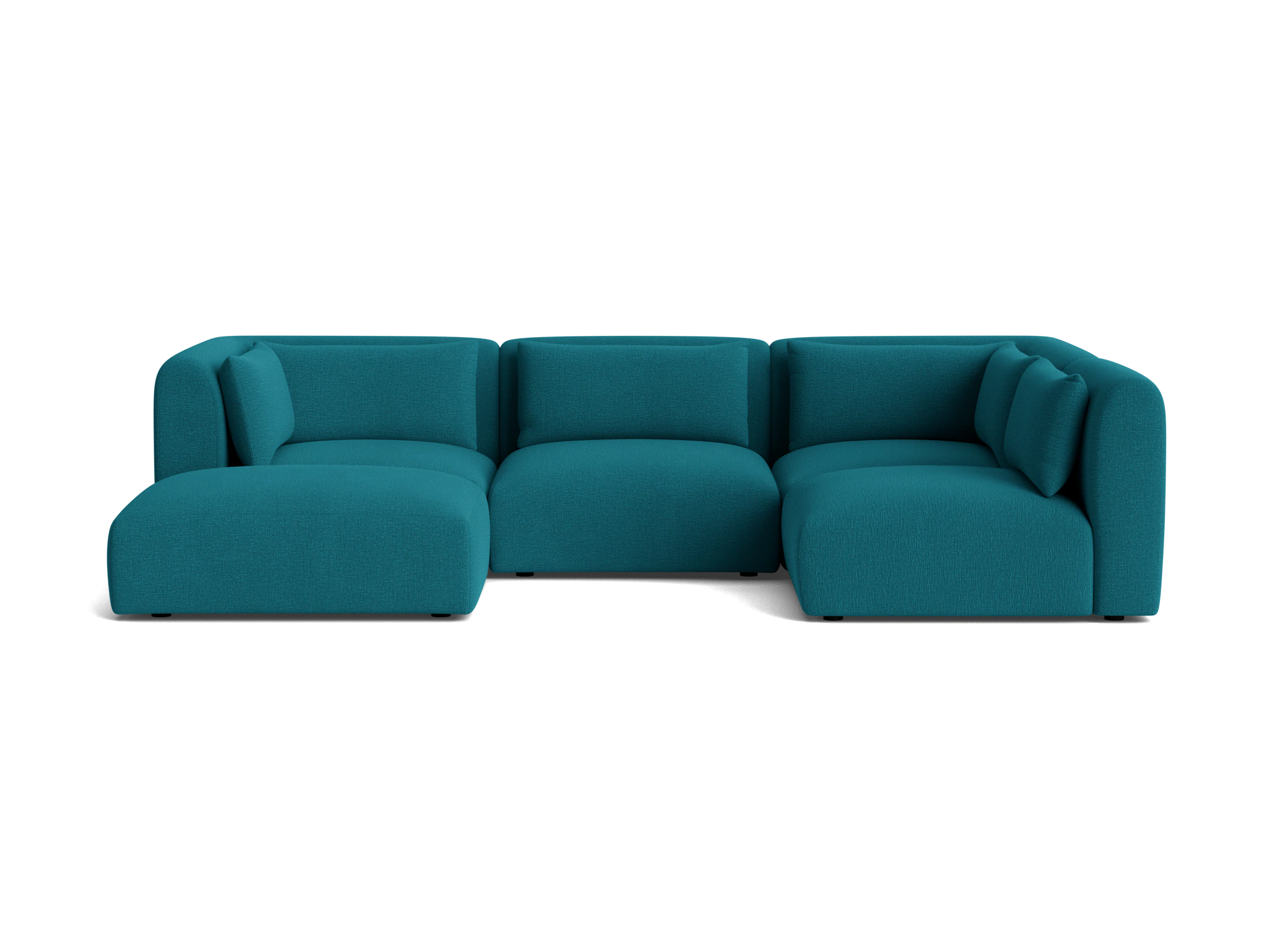 carin modular sofa bumper sectional key largo zenith teal