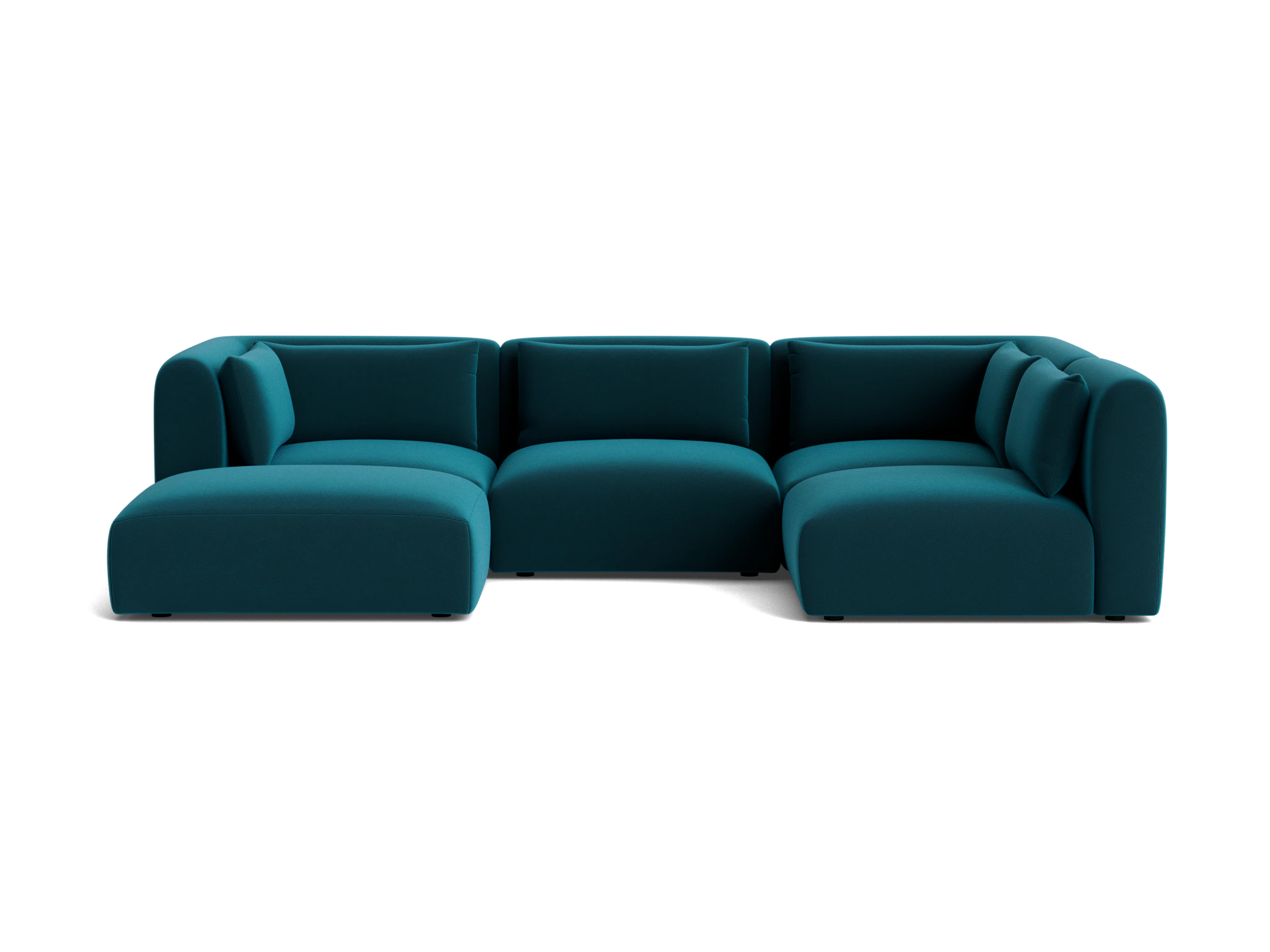 carin modular sofa bumper sectional royale peacock