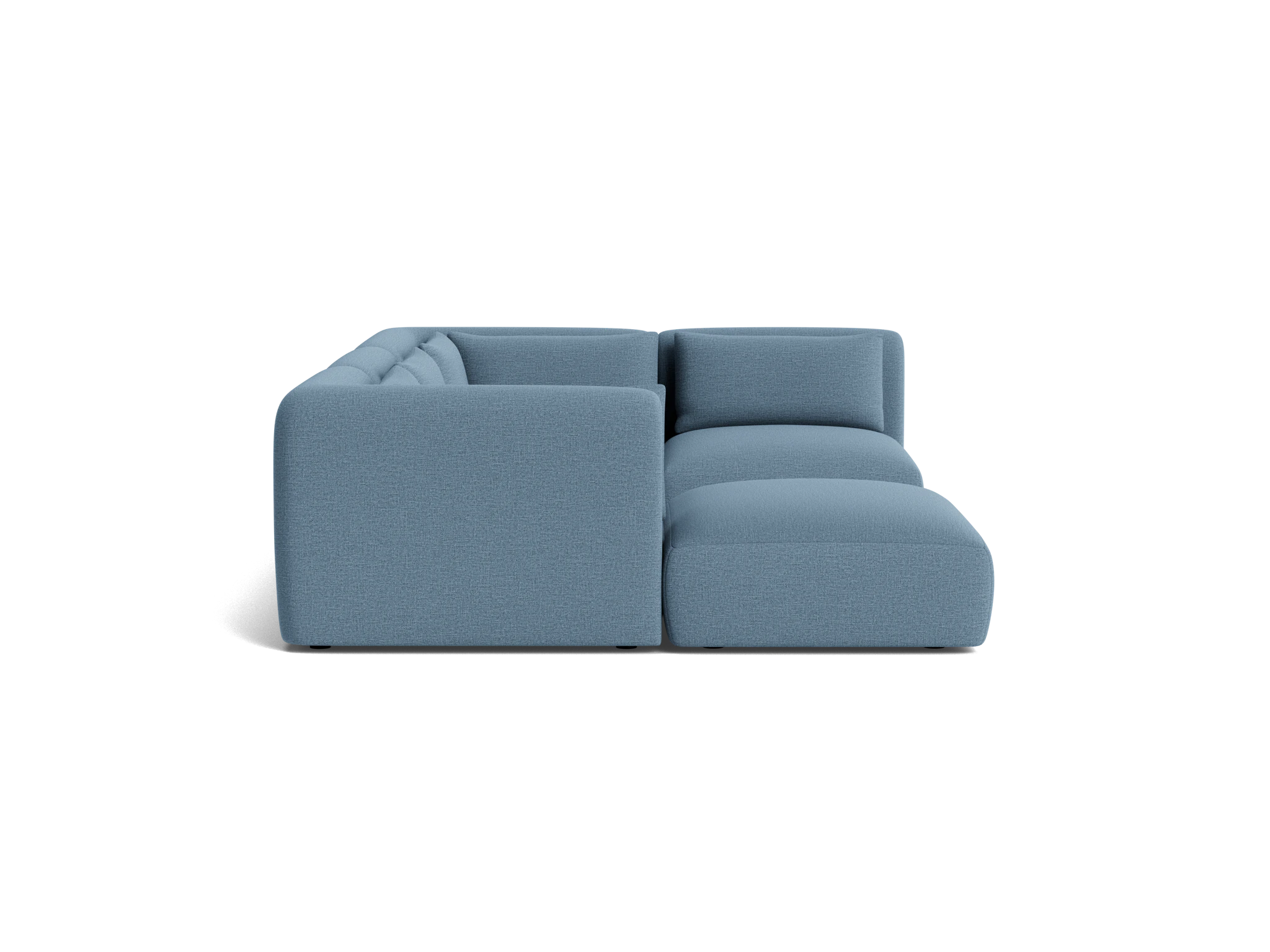 carin modular sofa bumper sectional milo french blue