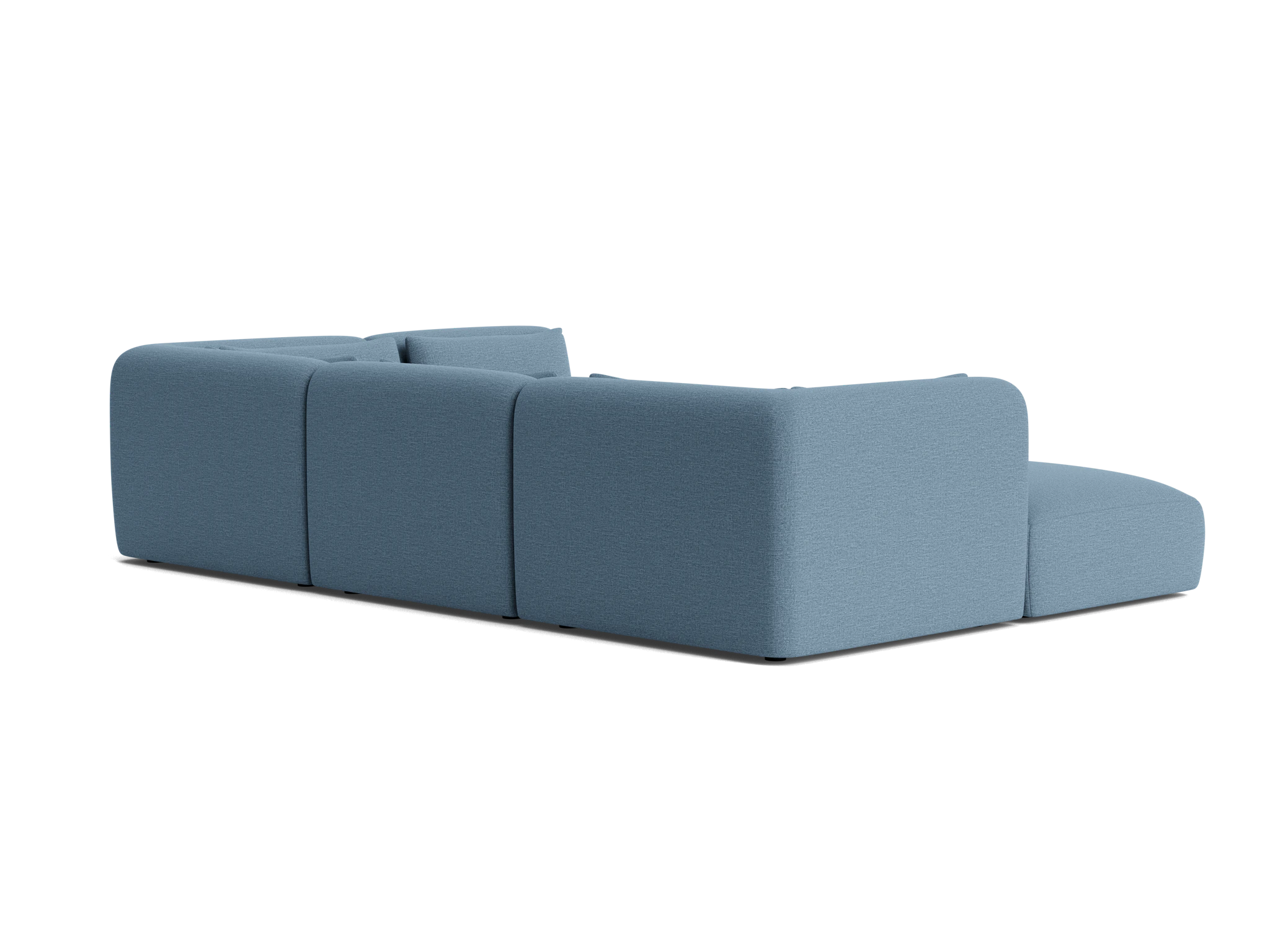carin modular sofa bumper sectional milo french blue
