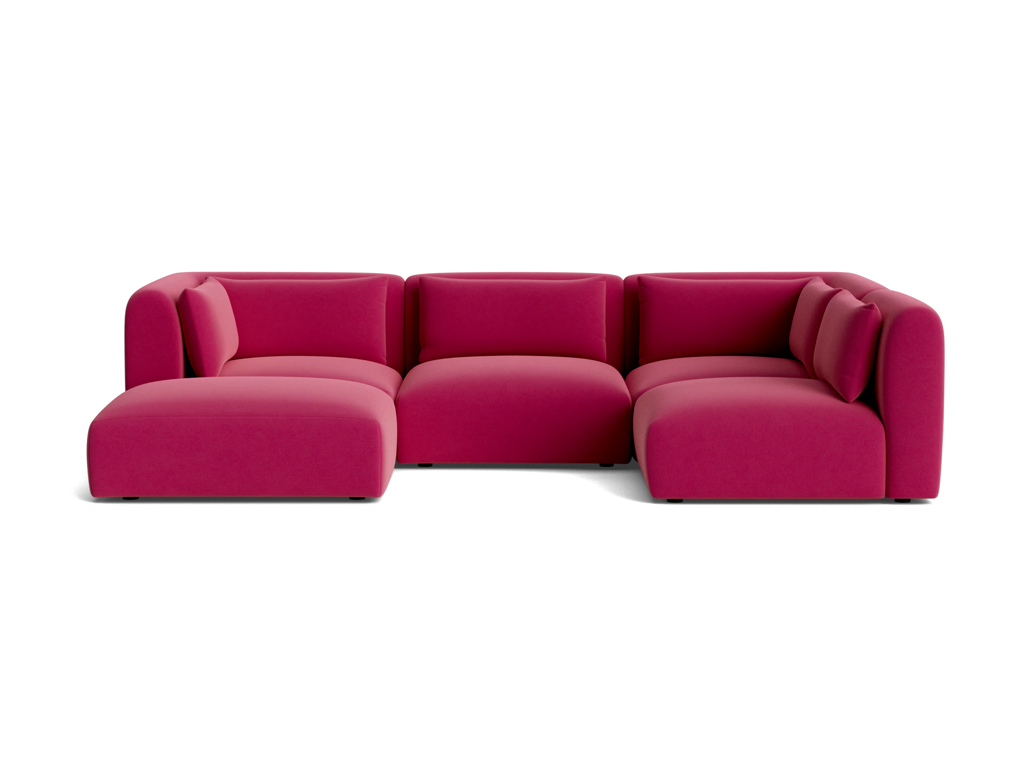 carin modular sofa bumper sectional royale berry