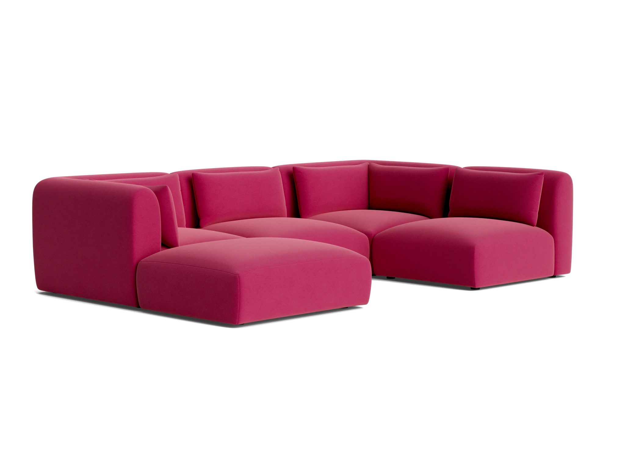 carin modular sofa bumper sectional royale berry