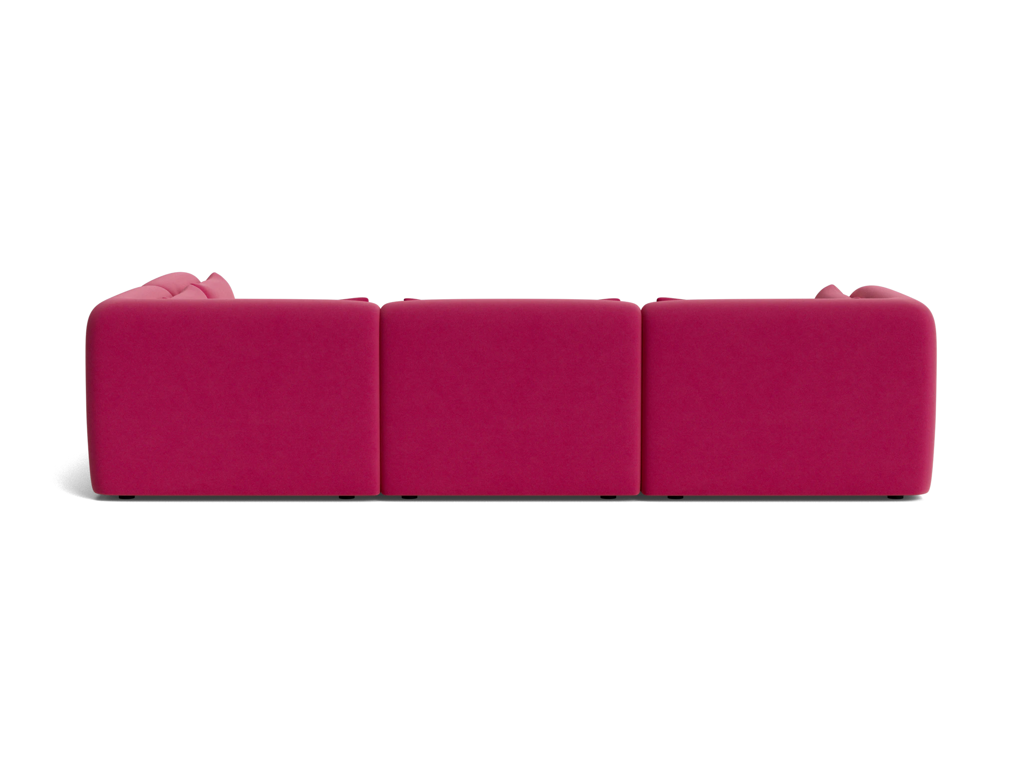 carin modular sofa bumper sectional royale berry