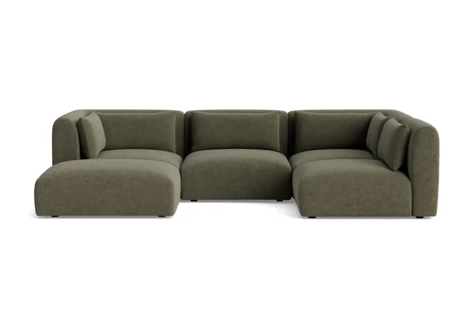 carin modular sofa bumper sectional kenley spruce