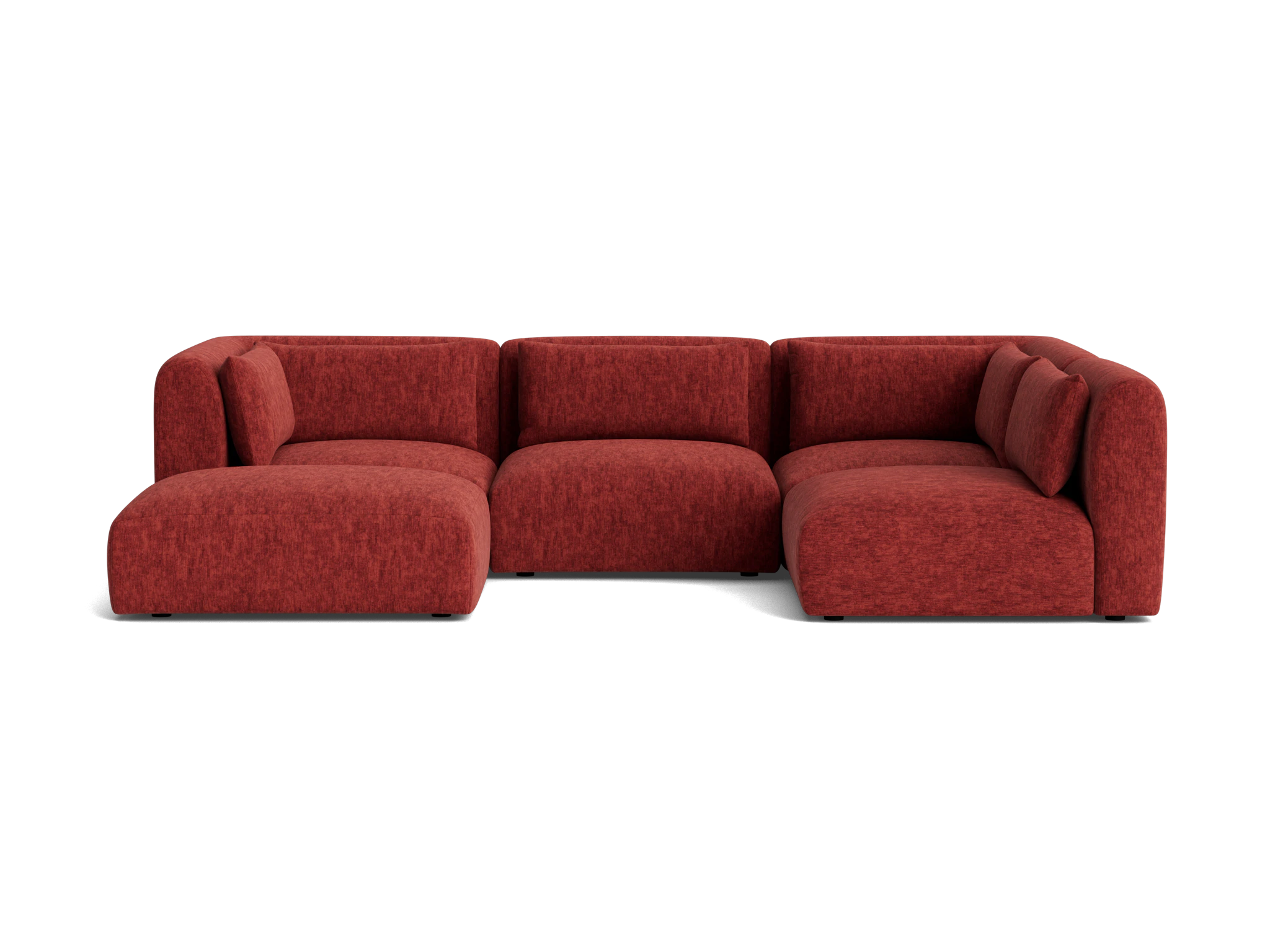 Carin  Modular U-Sofa Bumper Sectional