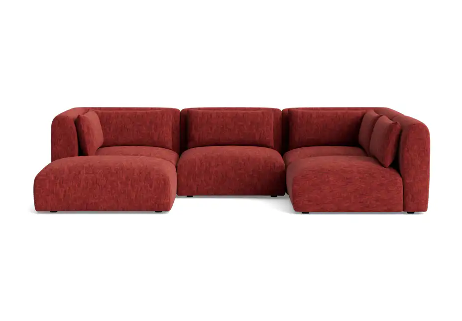 carin modular sofa bumper sectional crave berry hibiscus