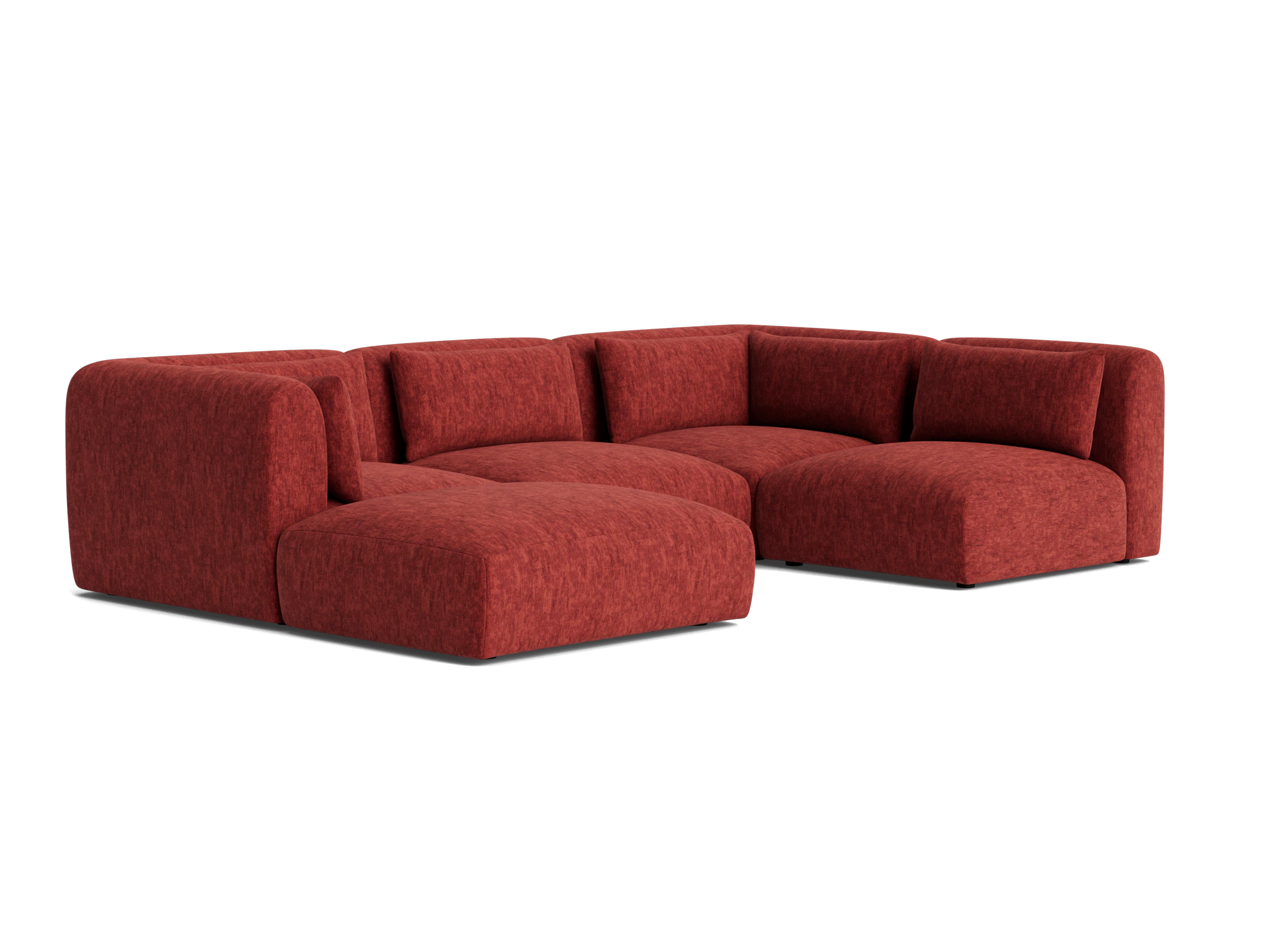 carin modular sofa bumper sectional crave berry hibiscus
