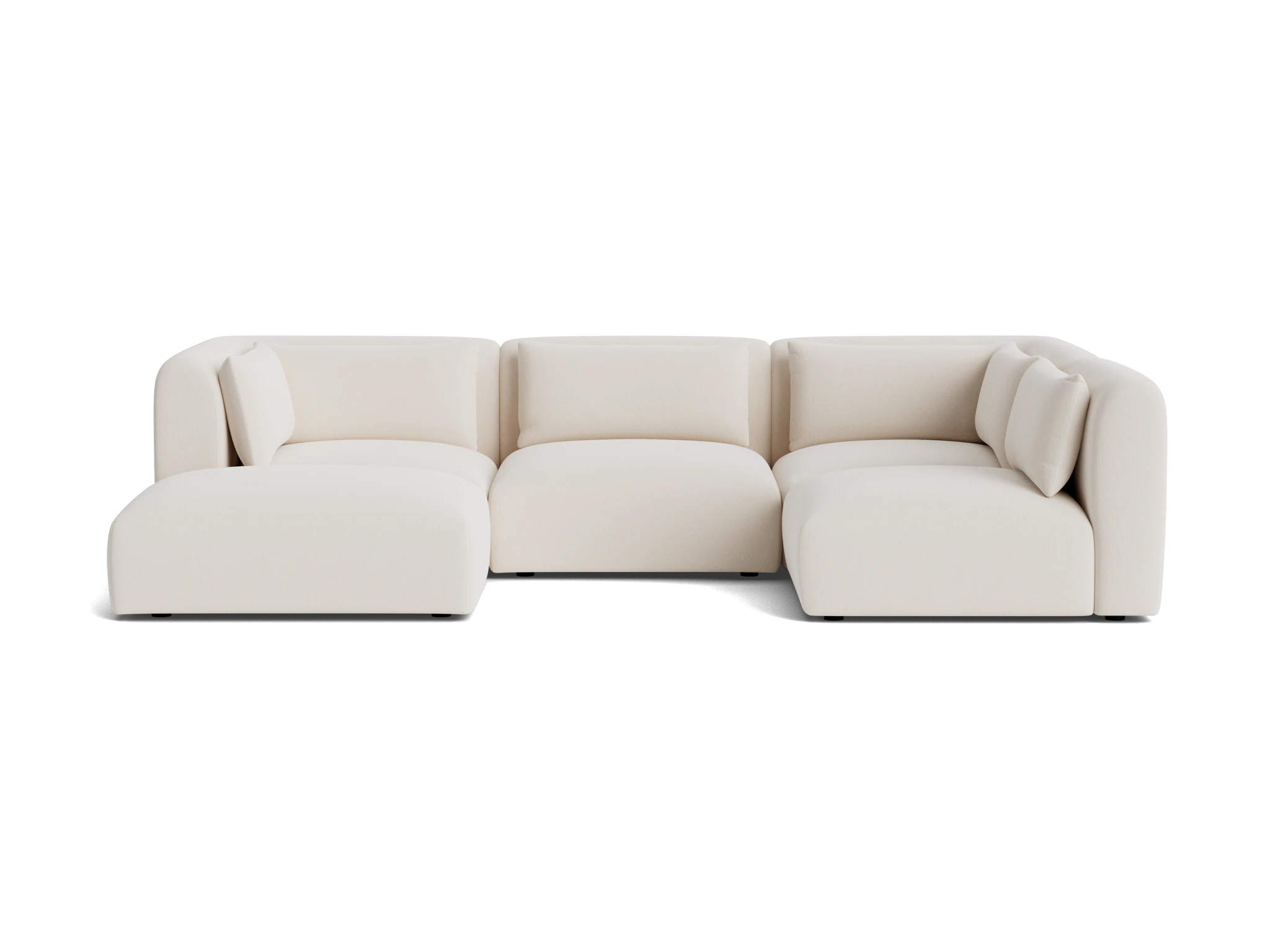 Carin  Modular U-Sofa Bumper Sectional