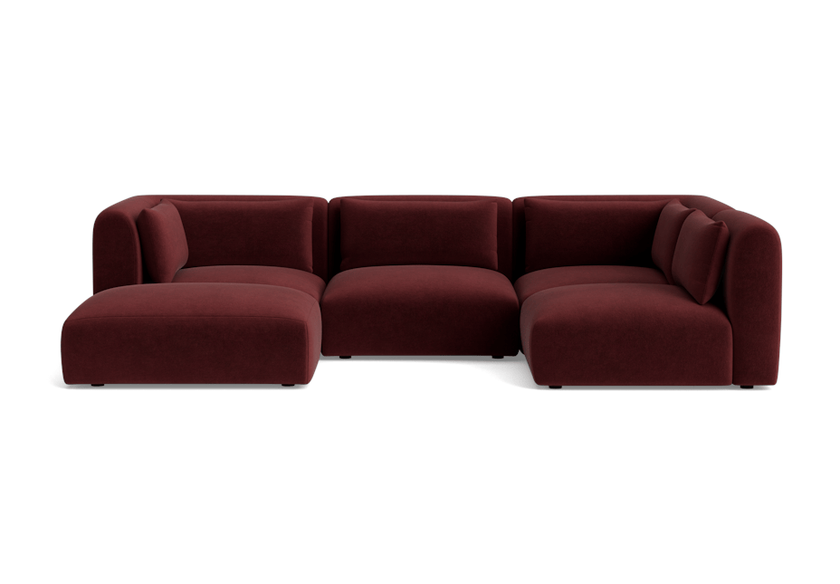 carin modular sofa bumper sectional banks currant