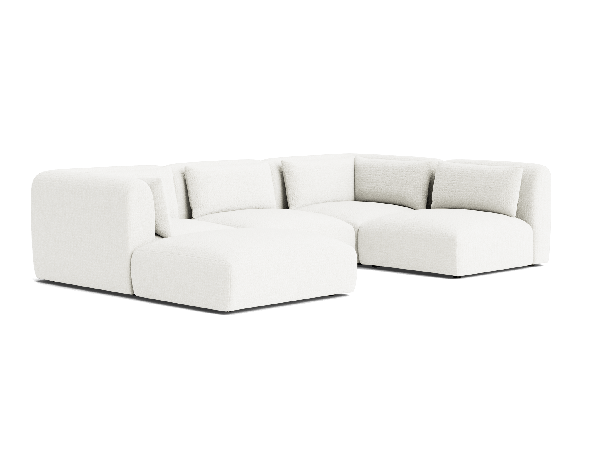 carin modular sofa bumper sectional soul pantone cloud dancer