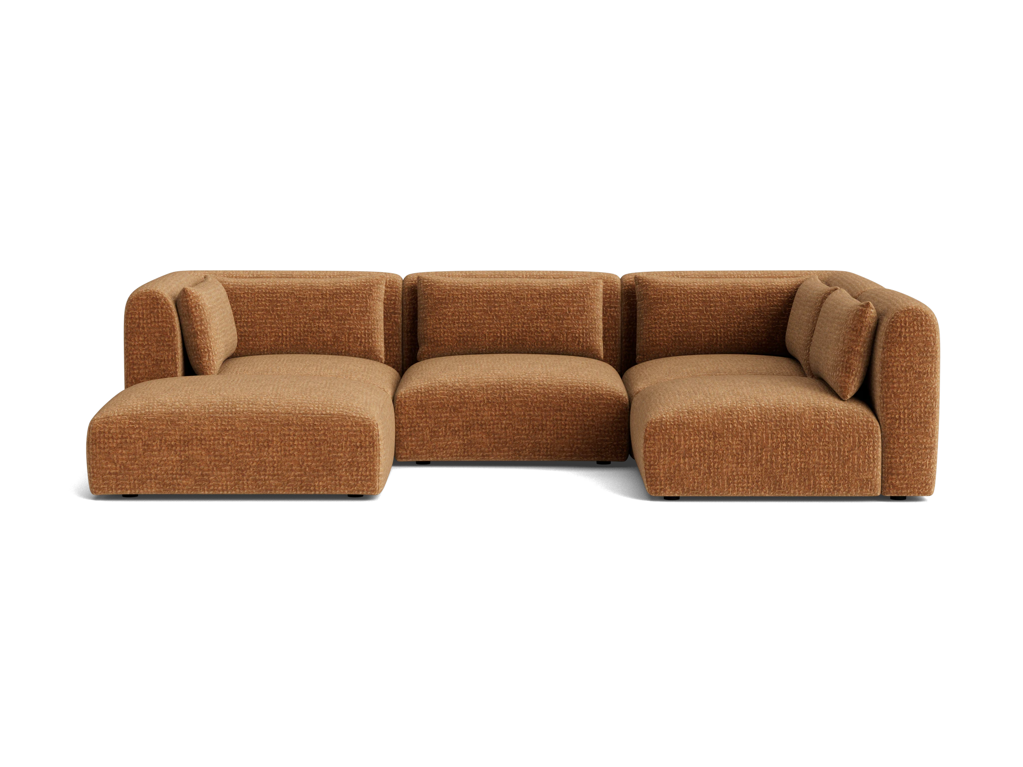 carin modular sofa bumper sectional soul pantone glazed ginger
